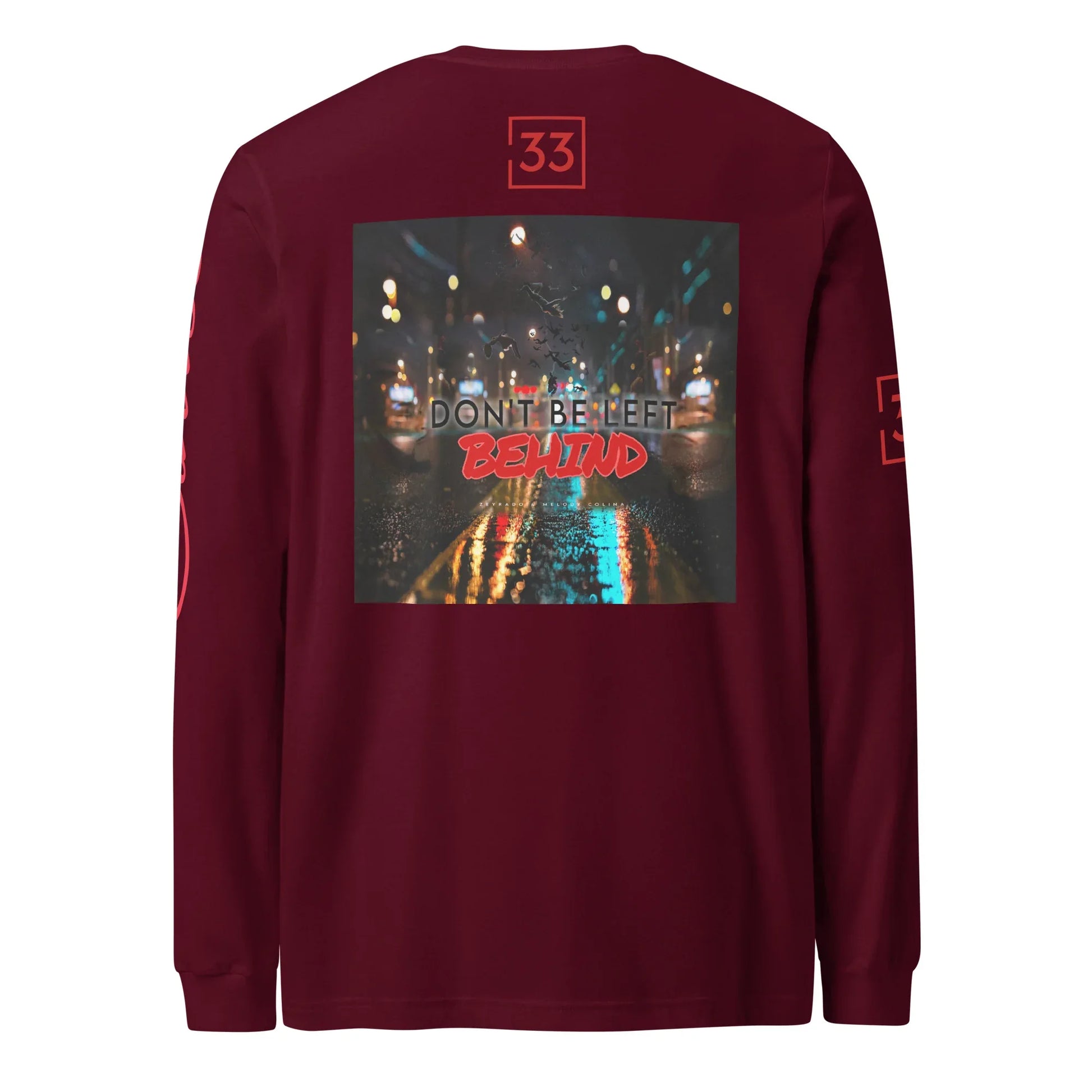 DON’T BE LEFT Unisex Long Sleeve Tee - Da G.A.T.E 33