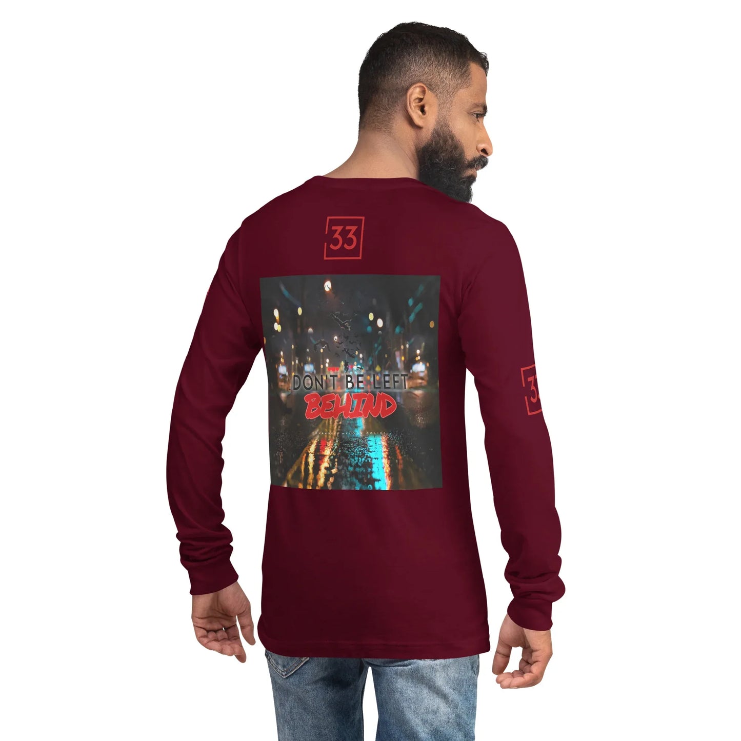 DON’T BE LEFT Unisex Long Sleeve Tee - Da G.A.T.E 33