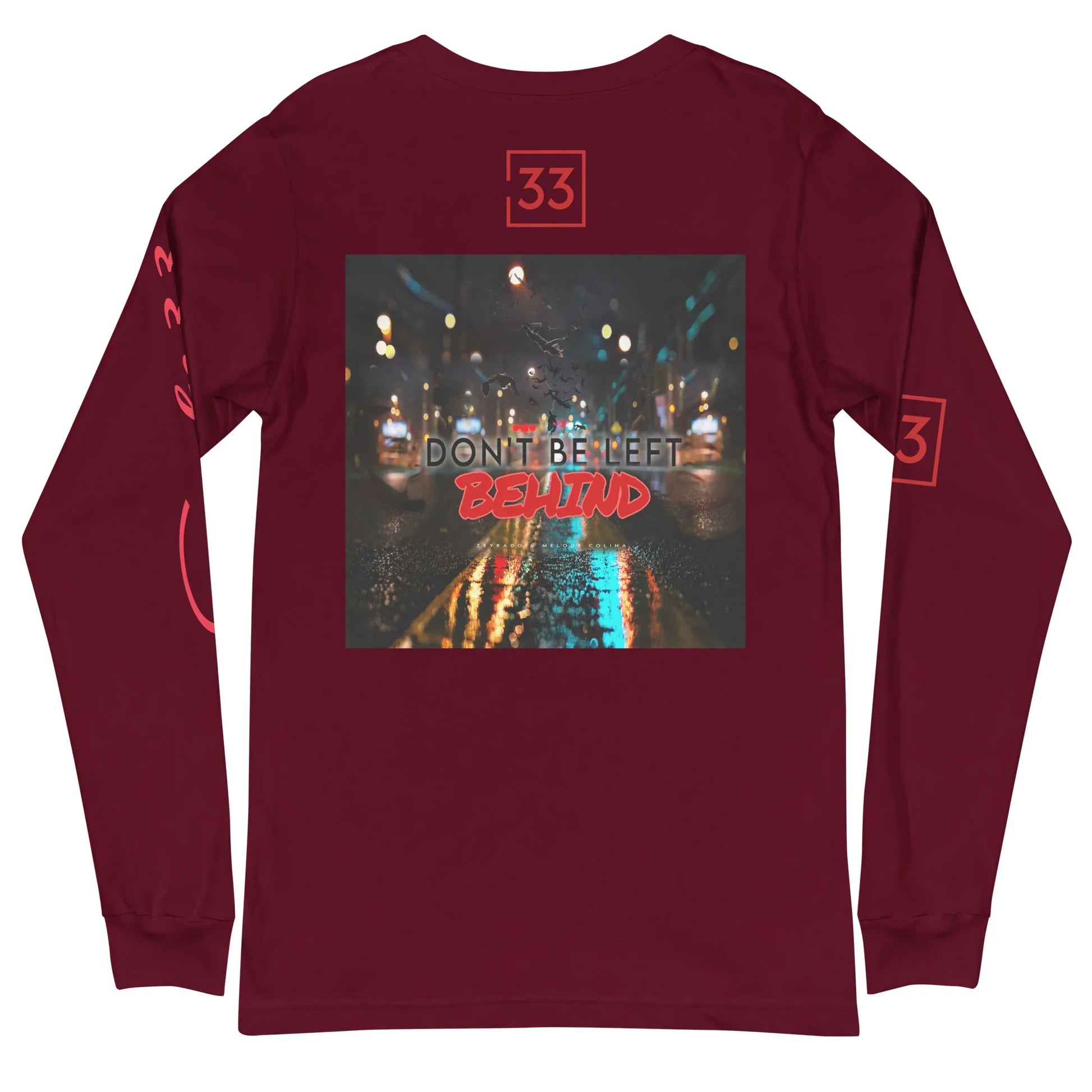 DON’T BE LEFT Unisex Long Sleeve Tee - Da G.A.T.E 33