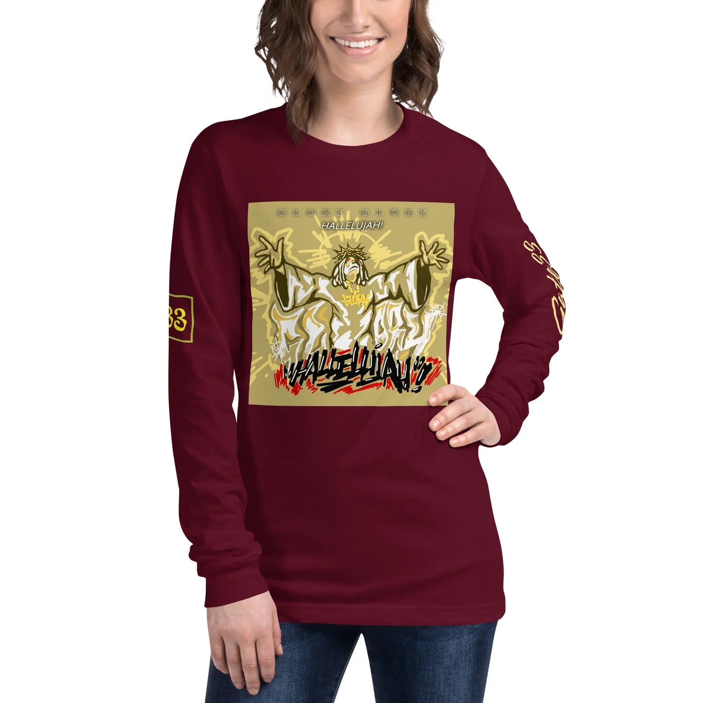 GLORY GLORY Unisex Long Sleeve Tee - Da G.A.T.E 33