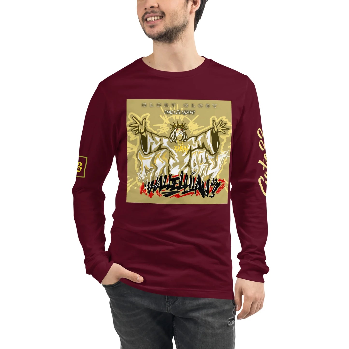 GLORY GLORY Unisex Long Sleeve Tee - Da G.A.T.E 33