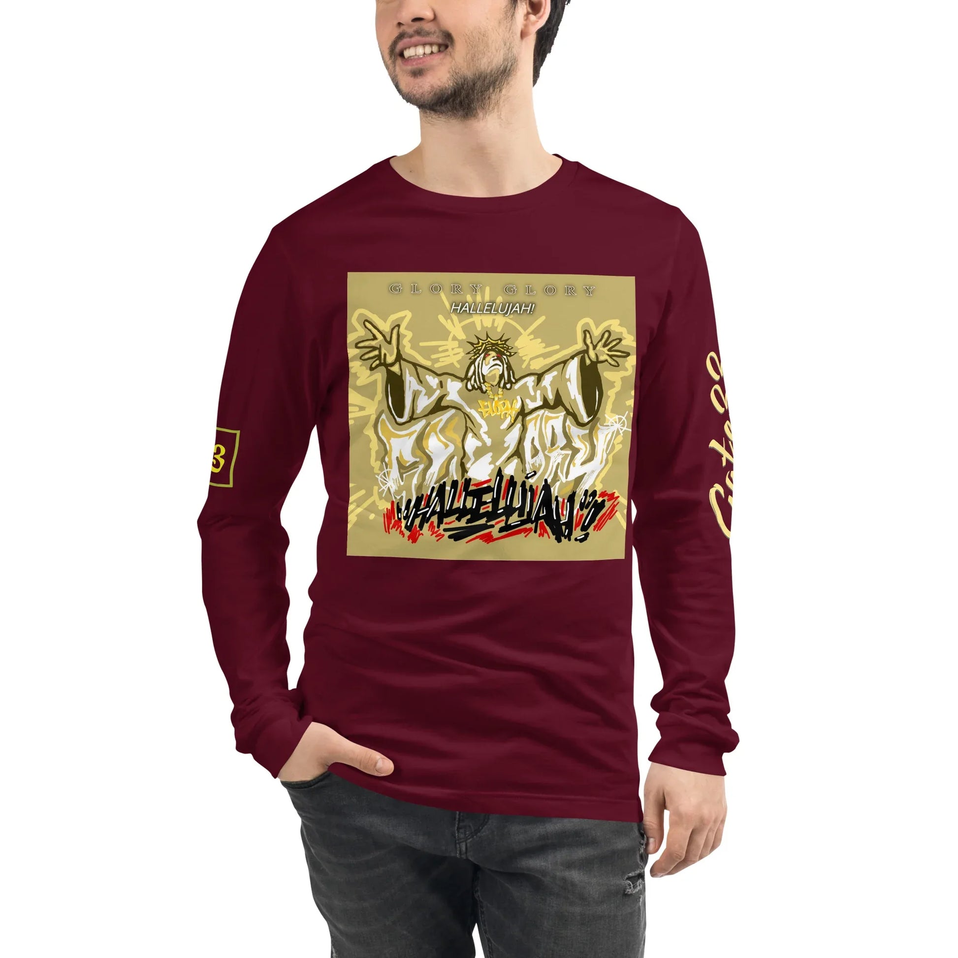 GLORY GLORY Unisex Long Sleeve Tee - Da G.A.T.E 33
