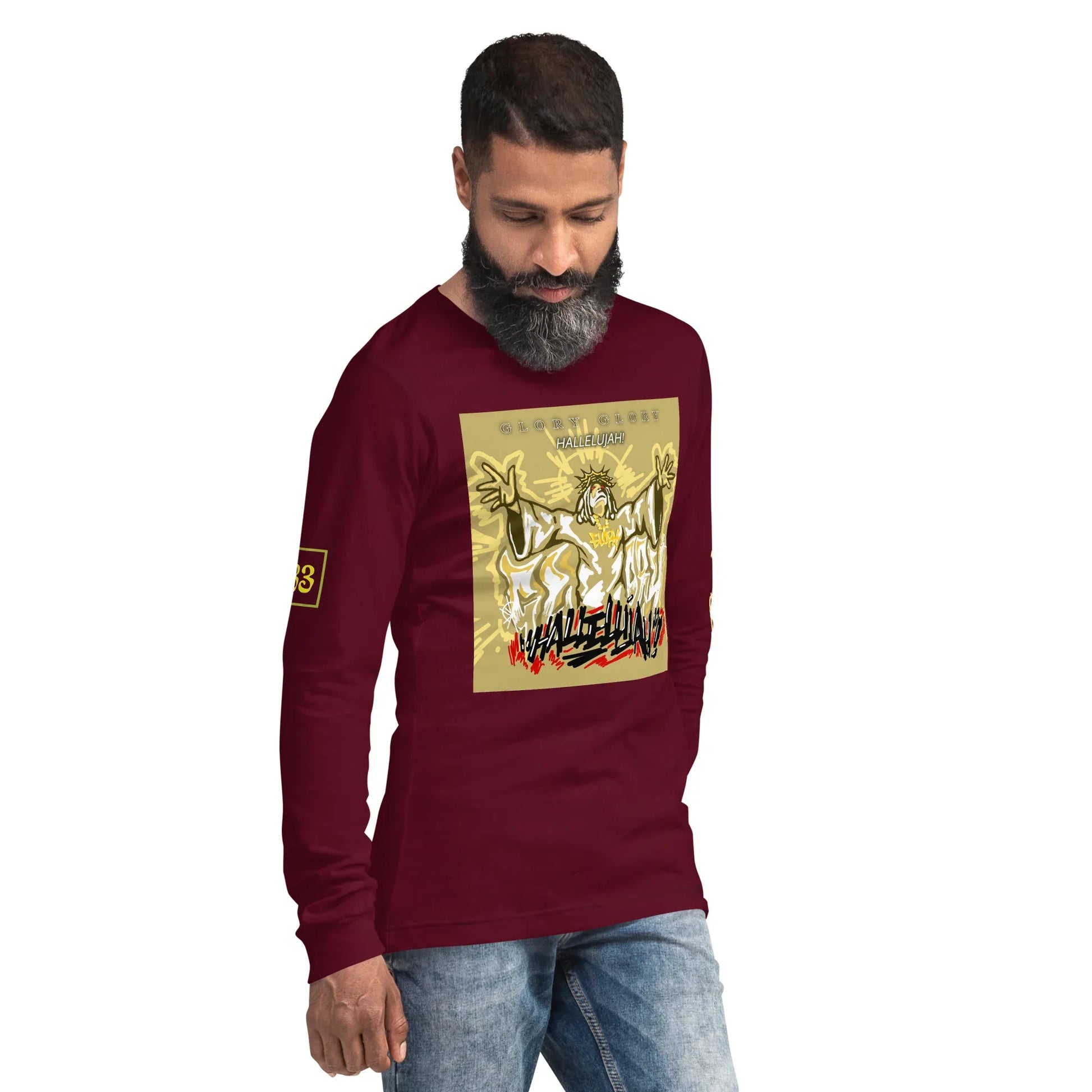 GLORY GLORY Unisex Long Sleeve Tee - Da G.A.T.E 33