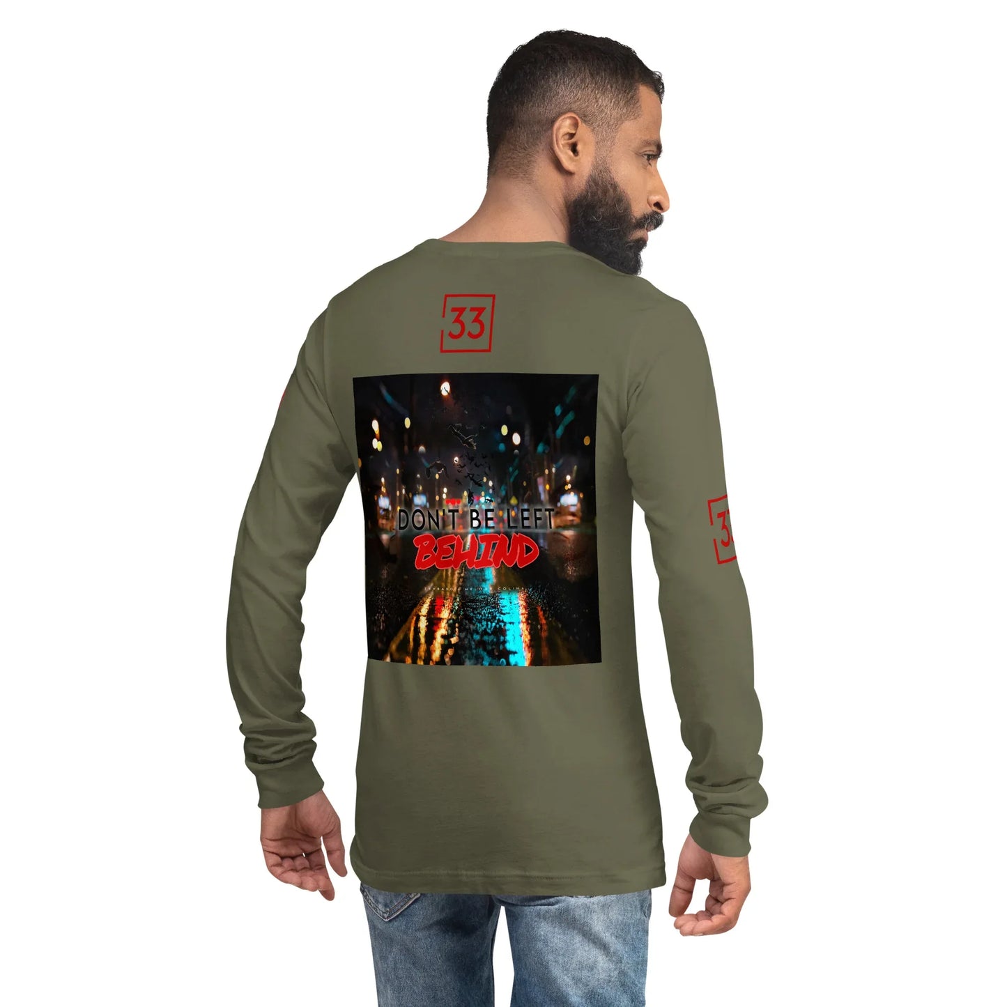 DON’T BE LEFT Unisex Long Sleeve Tee - Da G.A.T.E 33