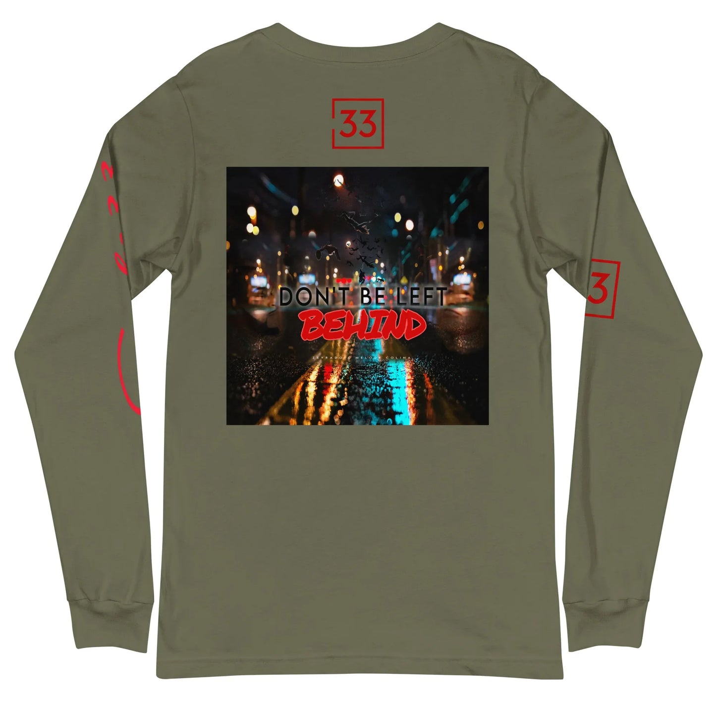 DON’T BE LEFT Unisex Long Sleeve Tee - Da G.A.T.E 33