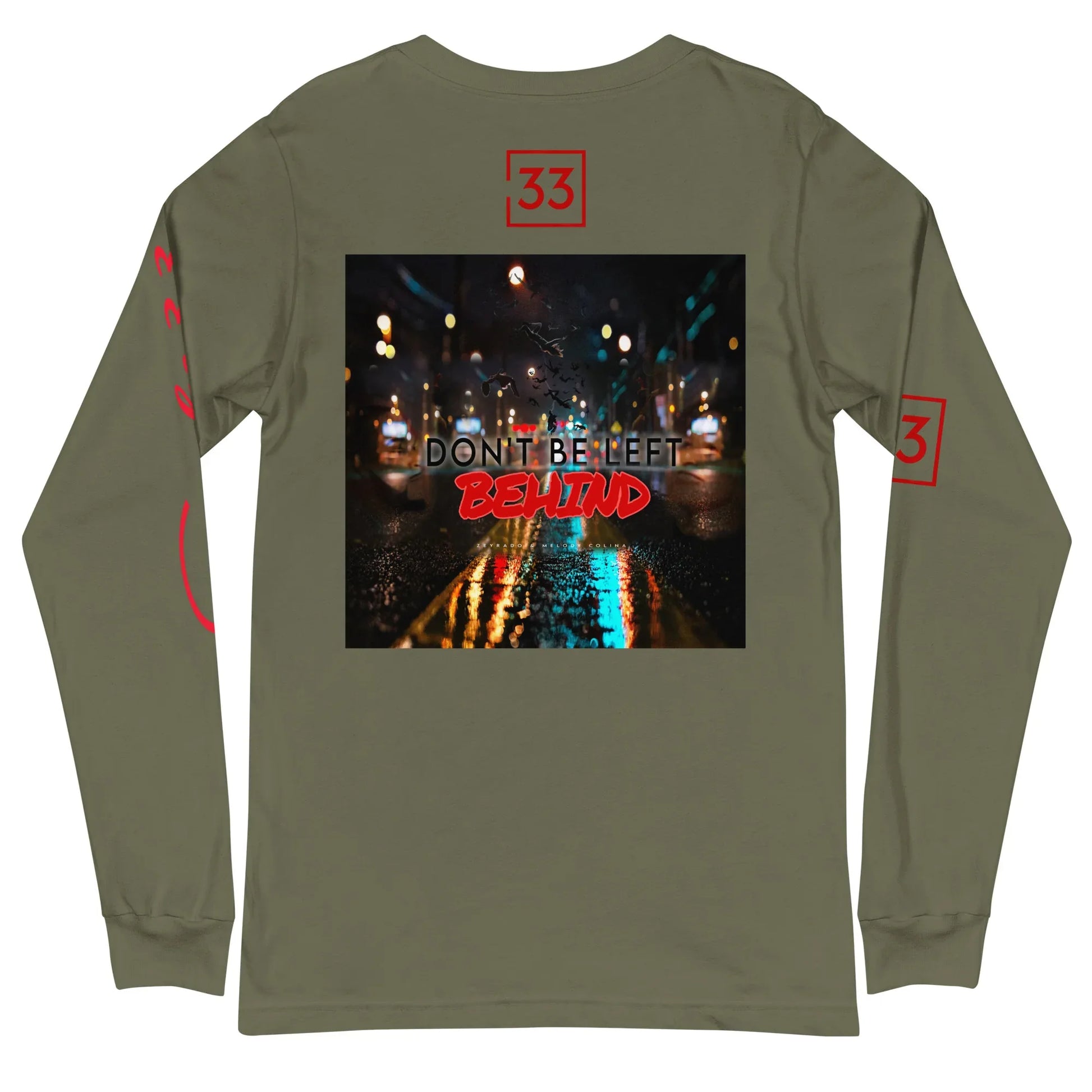 DON’T BE LEFT Unisex Long Sleeve Tee - Da G.A.T.E 33