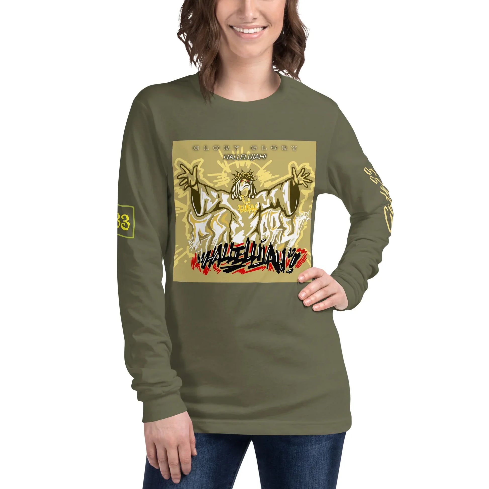 GLORY GLORY Unisex Long Sleeve Tee - Da G.A.T.E 33
