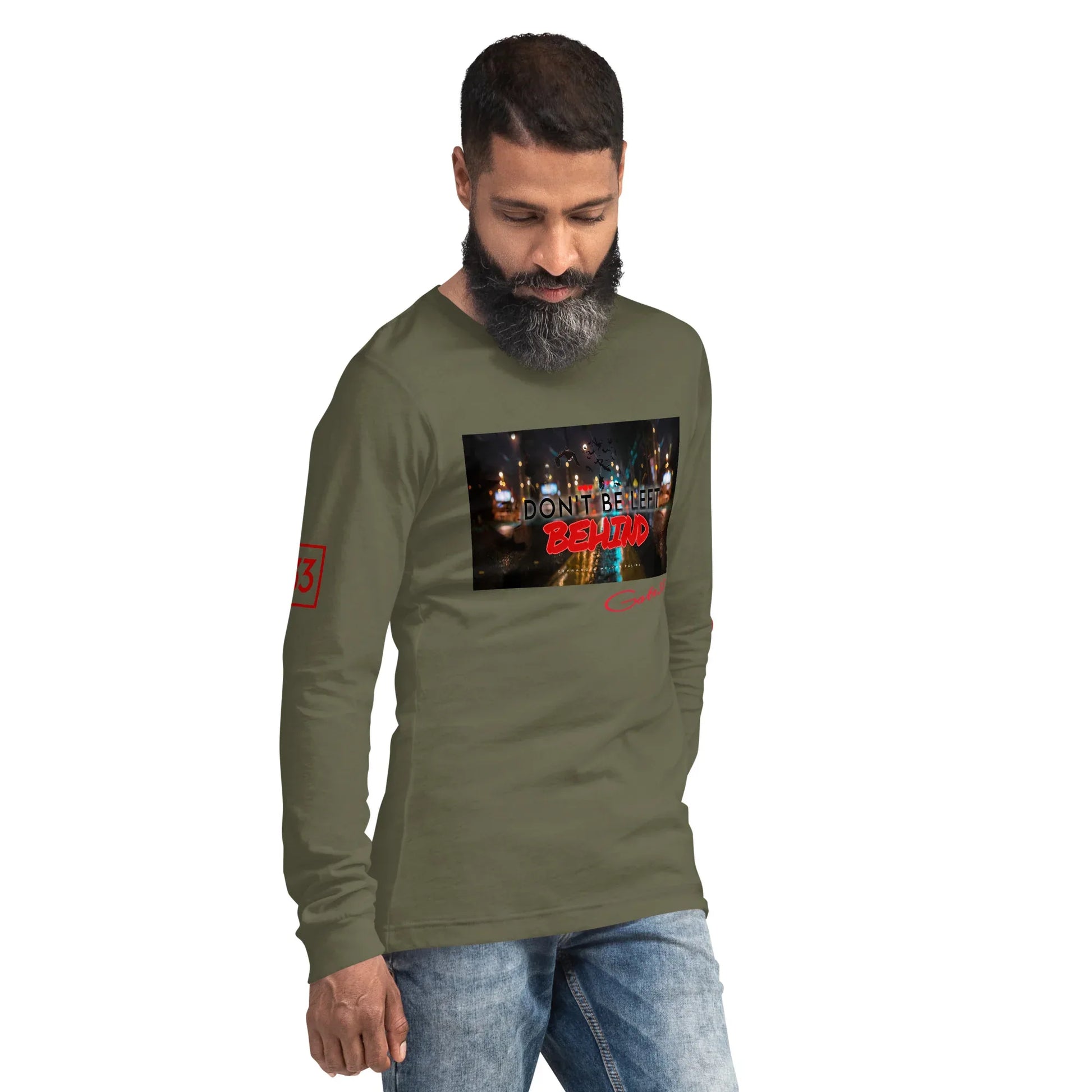 DON’T BE LEFT Unisex Long Sleeve Tee - Da G.A.T.E 33