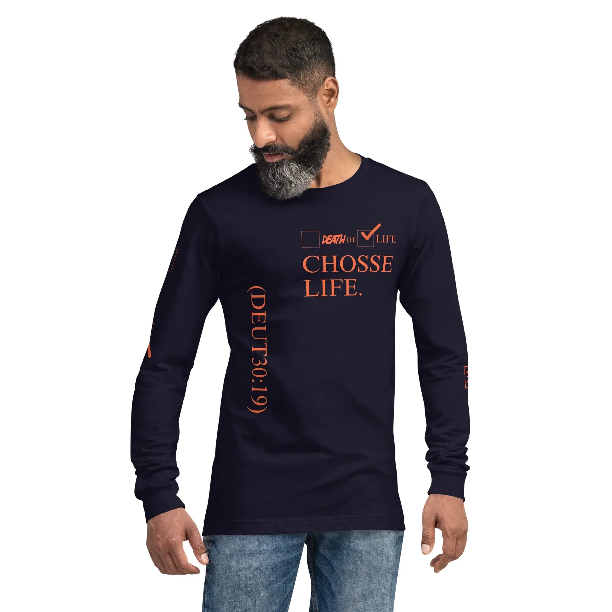 CHOOSE LIFE Unisex Long Sleeve Tee - Da G.A.T.E 33