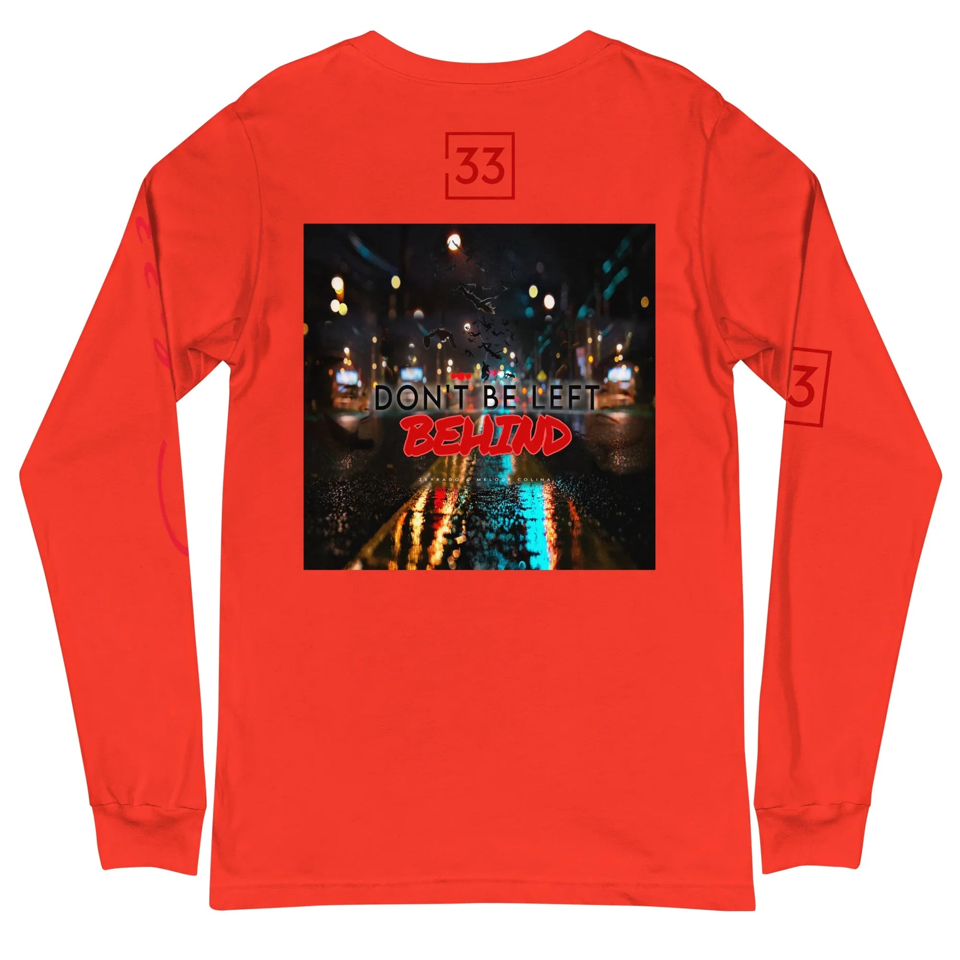 DON’T BE LEFT Unisex Long Sleeve Tee - Da G.A.T.E 33
