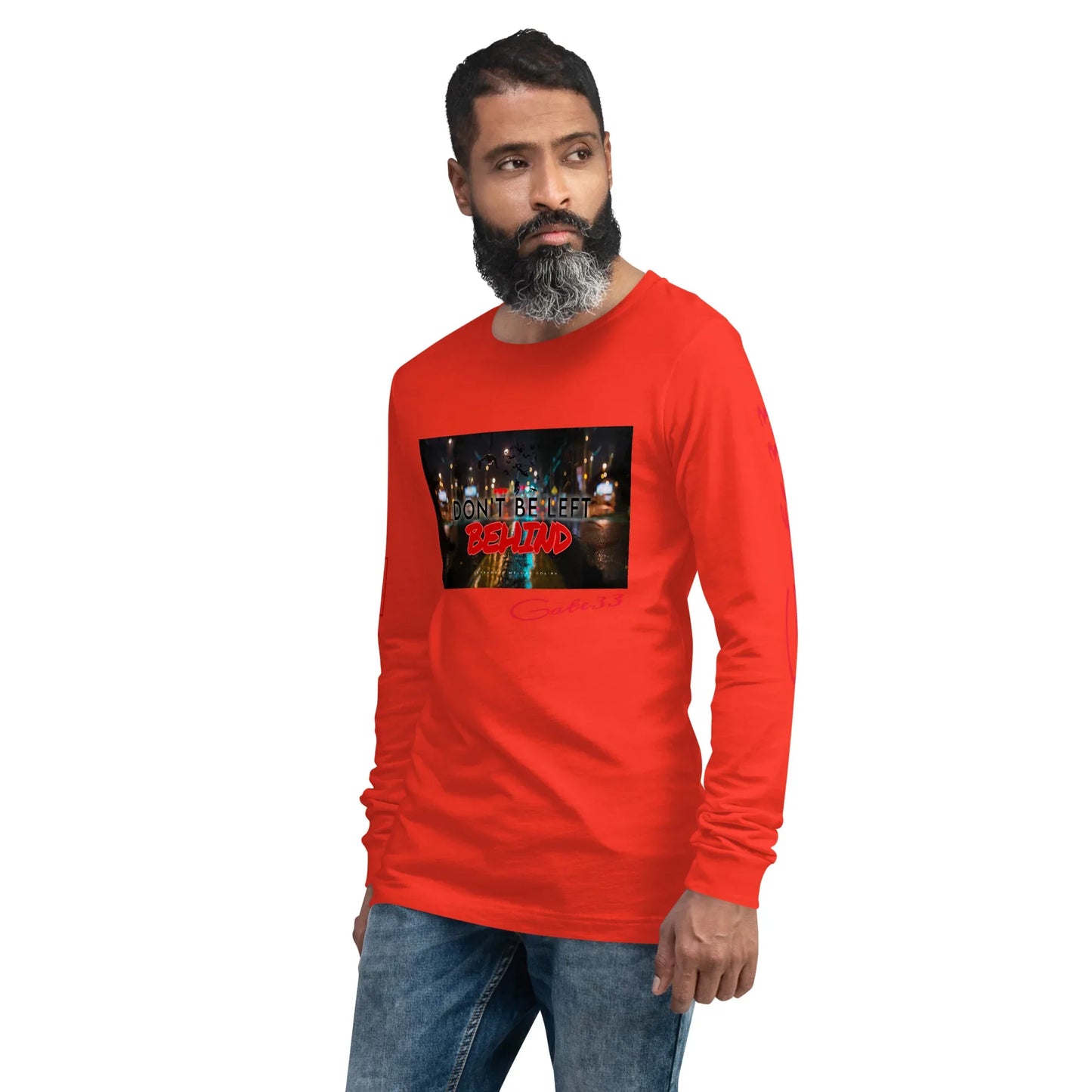 DON’T BE LEFT Unisex Long Sleeve Tee - Da G.A.T.E 33