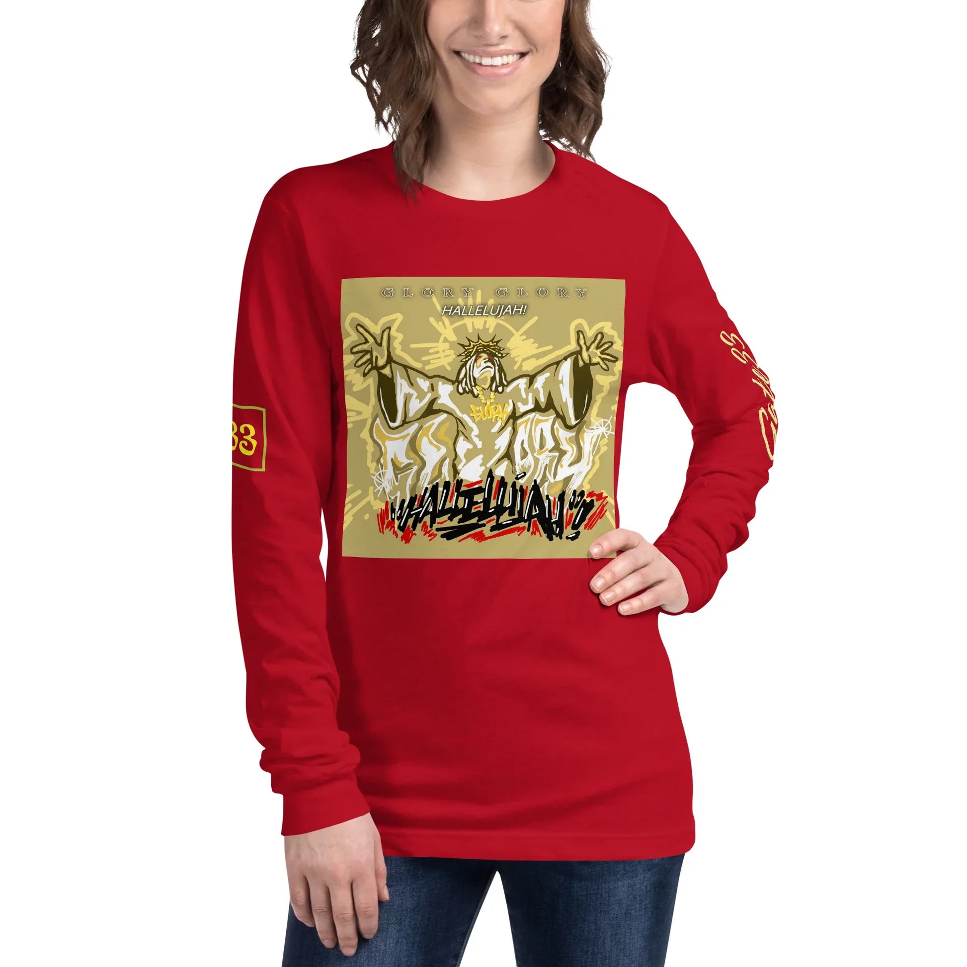 GLORY GLORY Unisex Long Sleeve Tee - Da G.A.T.E 33