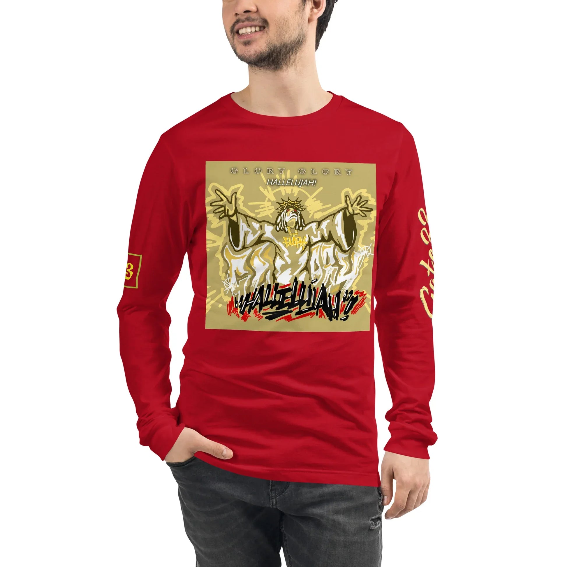 GLORY GLORY Unisex Long Sleeve Tee - Da G.A.T.E 33