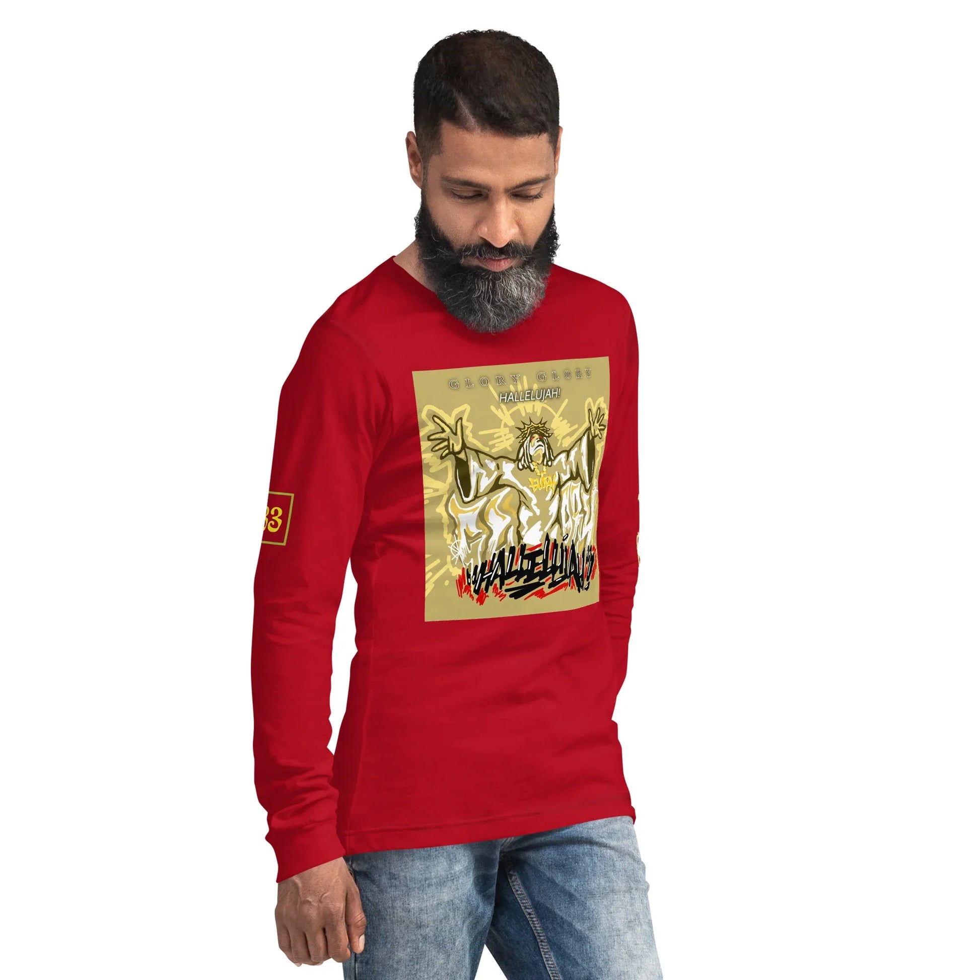 GLORY GLORY Unisex Long Sleeve Tee - Da G.A.T.E 33