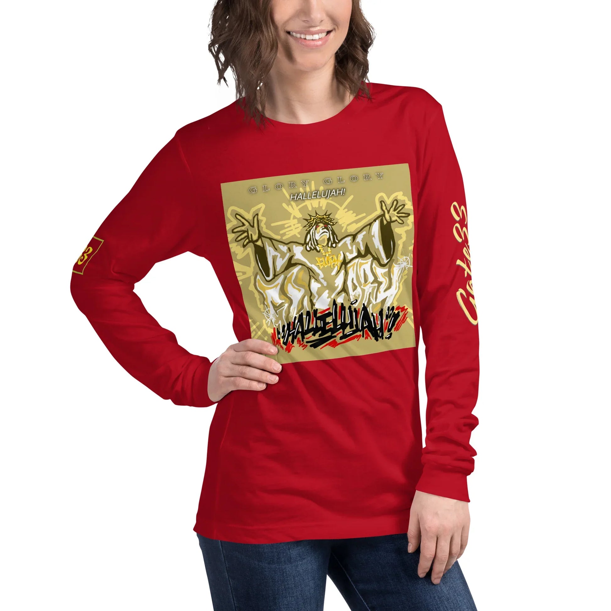 GLORY GLORY Unisex Long Sleeve Tee - Da G.A.T.E 33