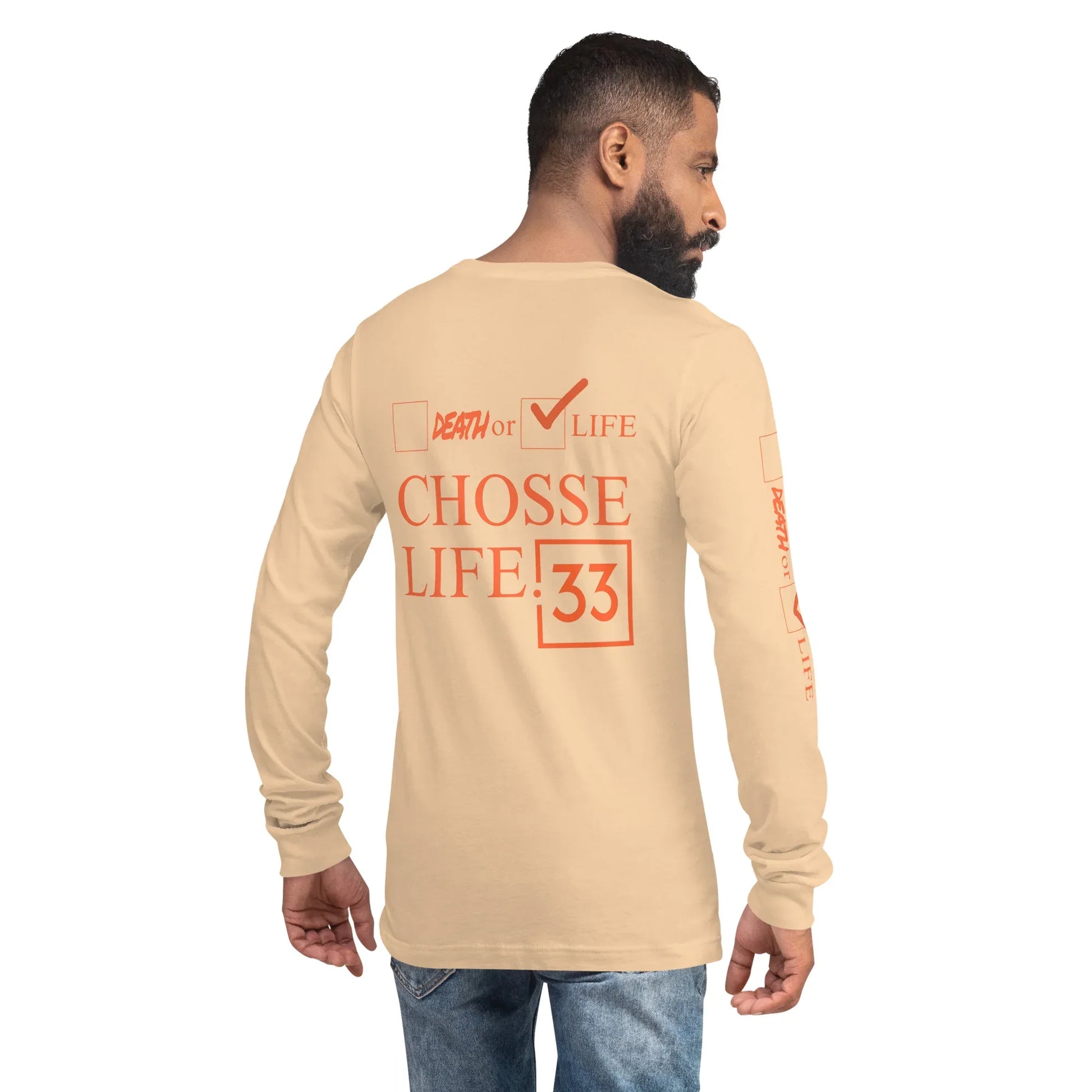 CHOOSE LIFE Unisex Long Sleeve Tee - Da G.A.T.E 33
