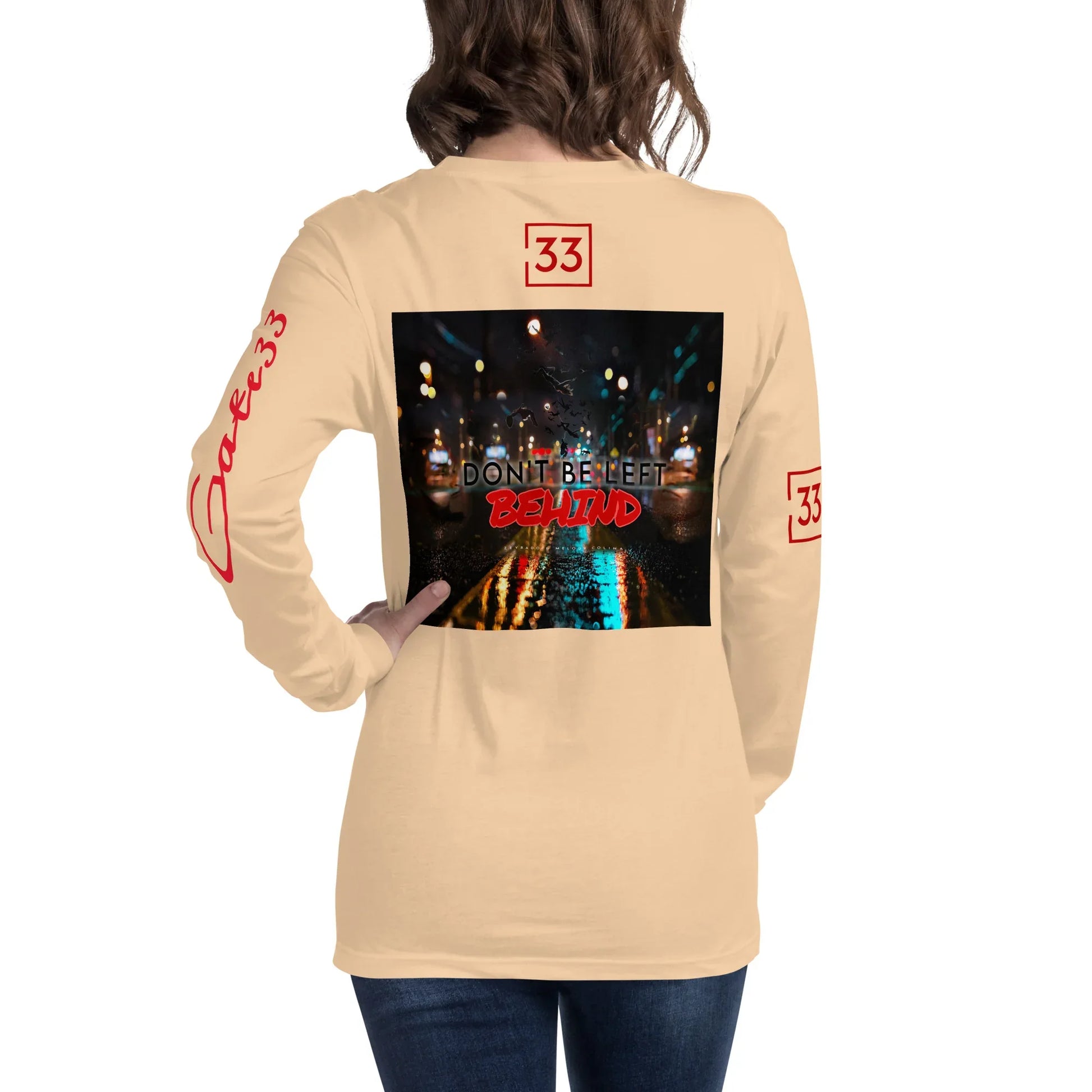 DON’T BE LEFT Unisex Long Sleeve Tee - Da G.A.T.E 33
