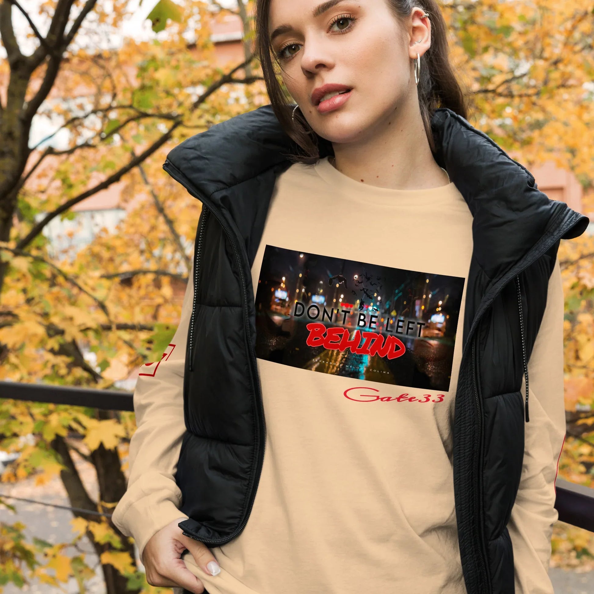 DON’T BE LEFT Unisex Long Sleeve Tee - Da G.A.T.E 33