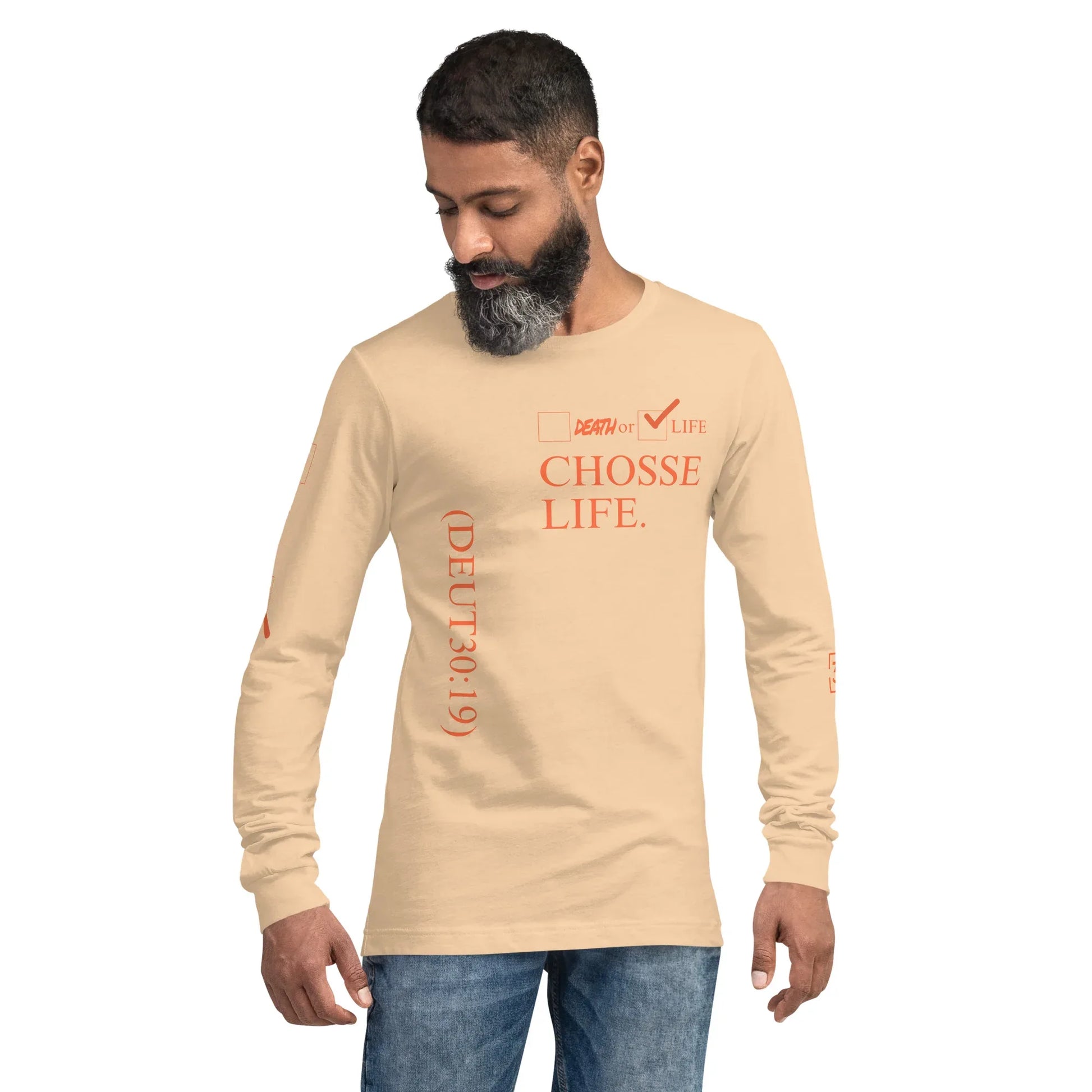 CHOOSE LIFE Unisex Long Sleeve Tee - Da G.A.T.E 33