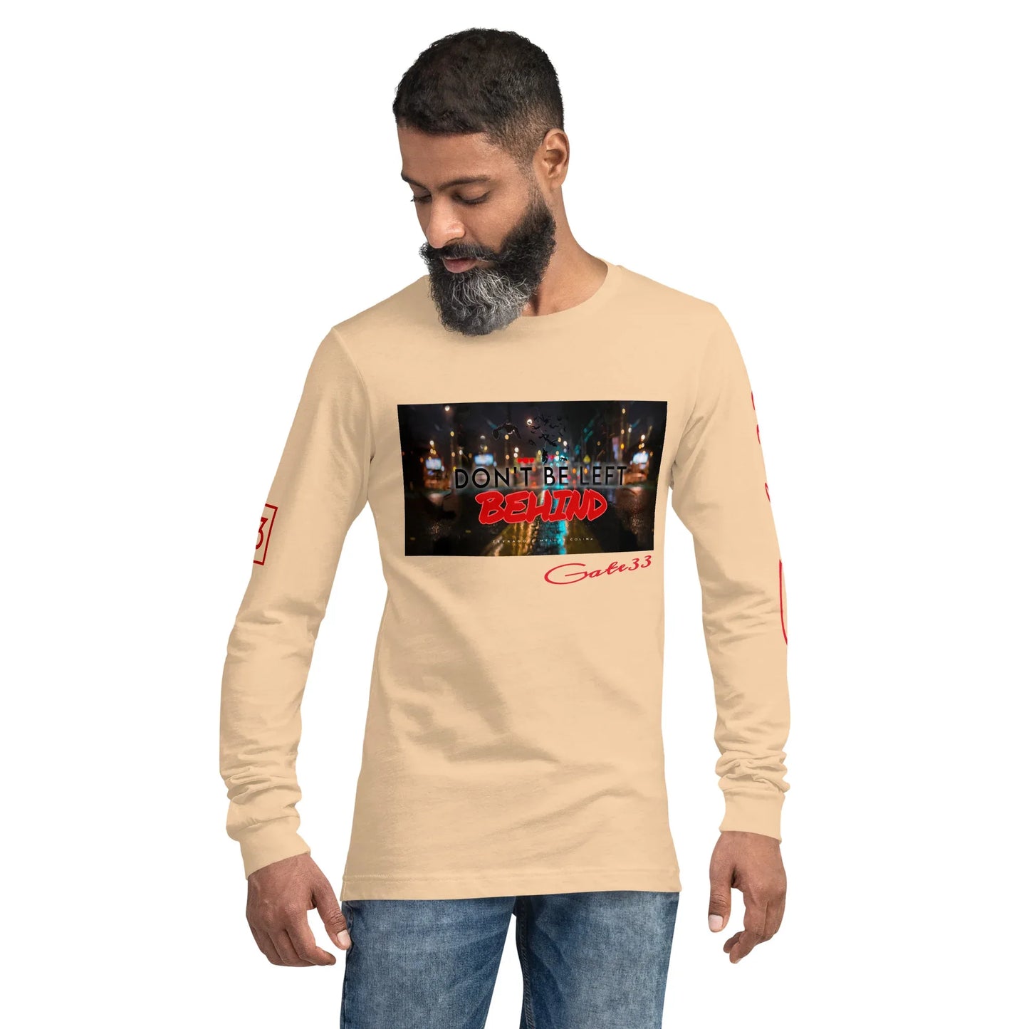 DON’T BE LEFT Unisex Long Sleeve Tee - Da G.A.T.E 33