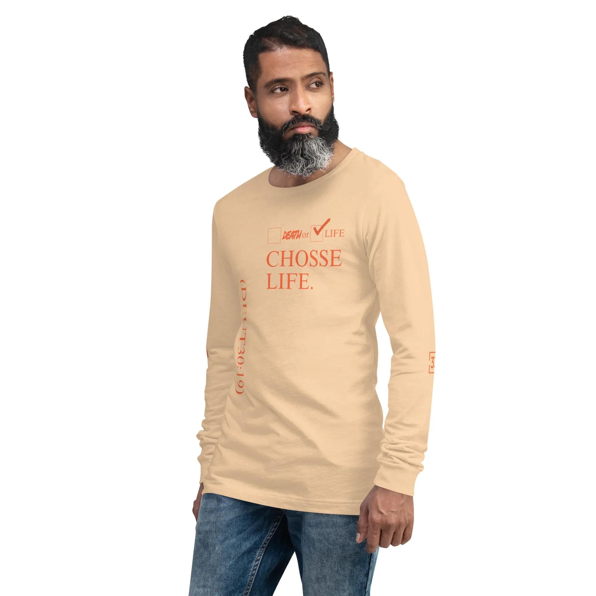 CHOOSE LIFE Unisex Long Sleeve Tee - Da G.A.T.E 33