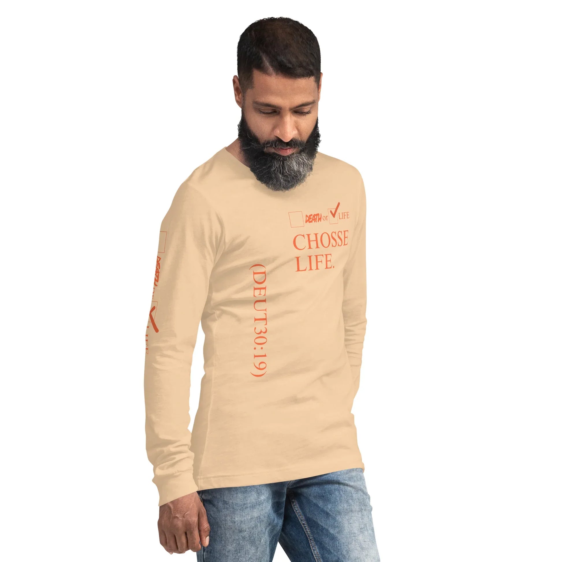 CHOOSE LIFE Unisex Long Sleeve Tee - Da G.A.T.E 33