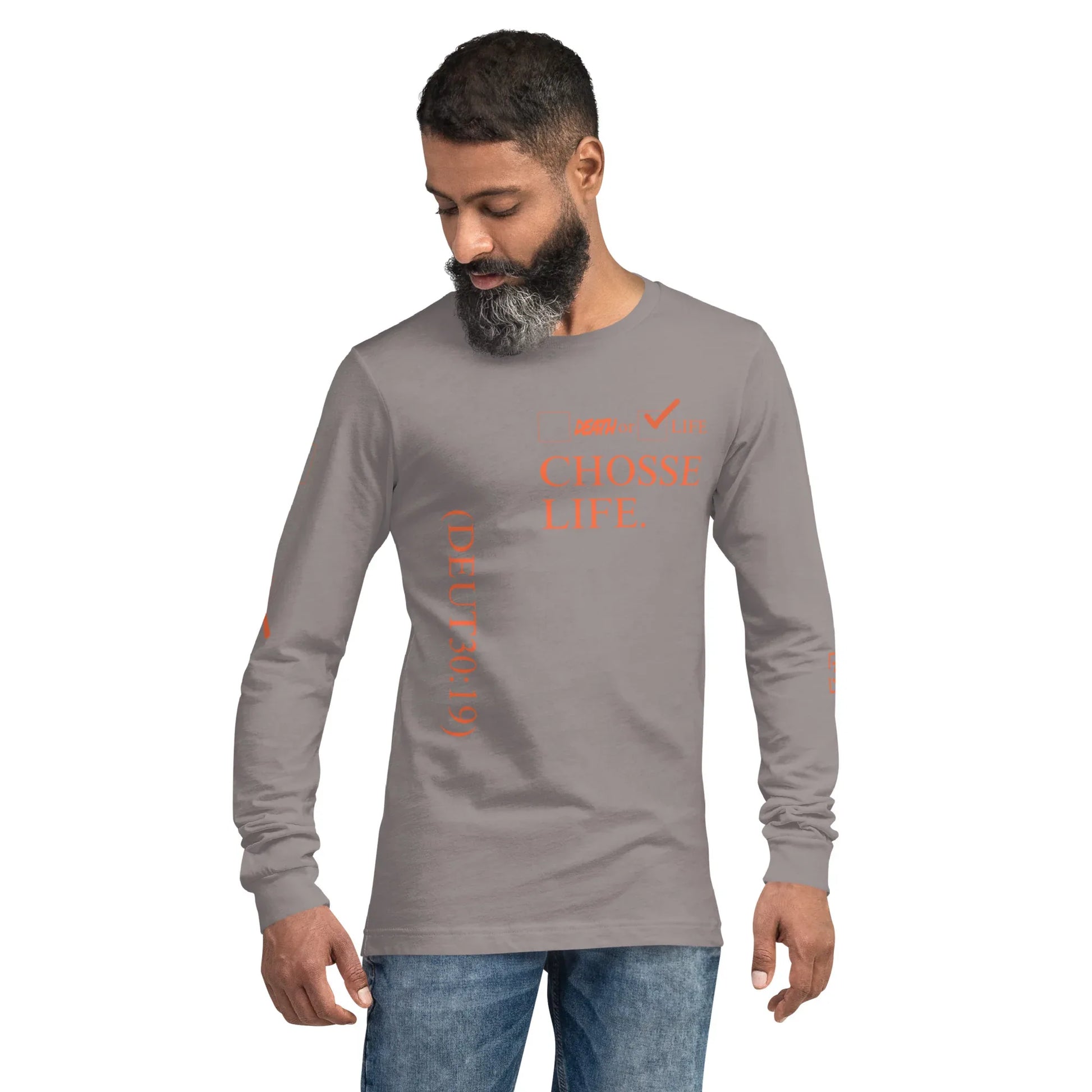 CHOOSE LIFE Unisex Long Sleeve Tee - Da G.A.T.E 33