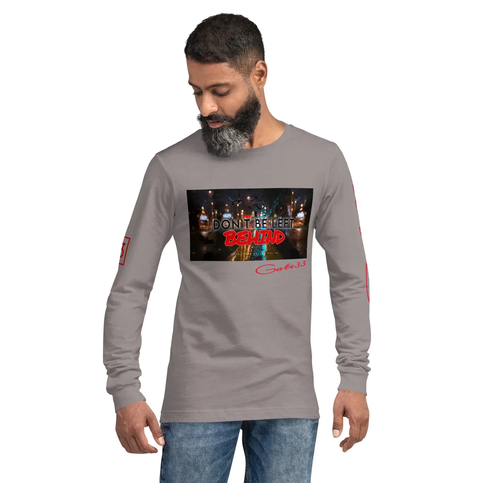 DON’T BE LEFT Unisex Long Sleeve Tee - Da G.A.T.E 33