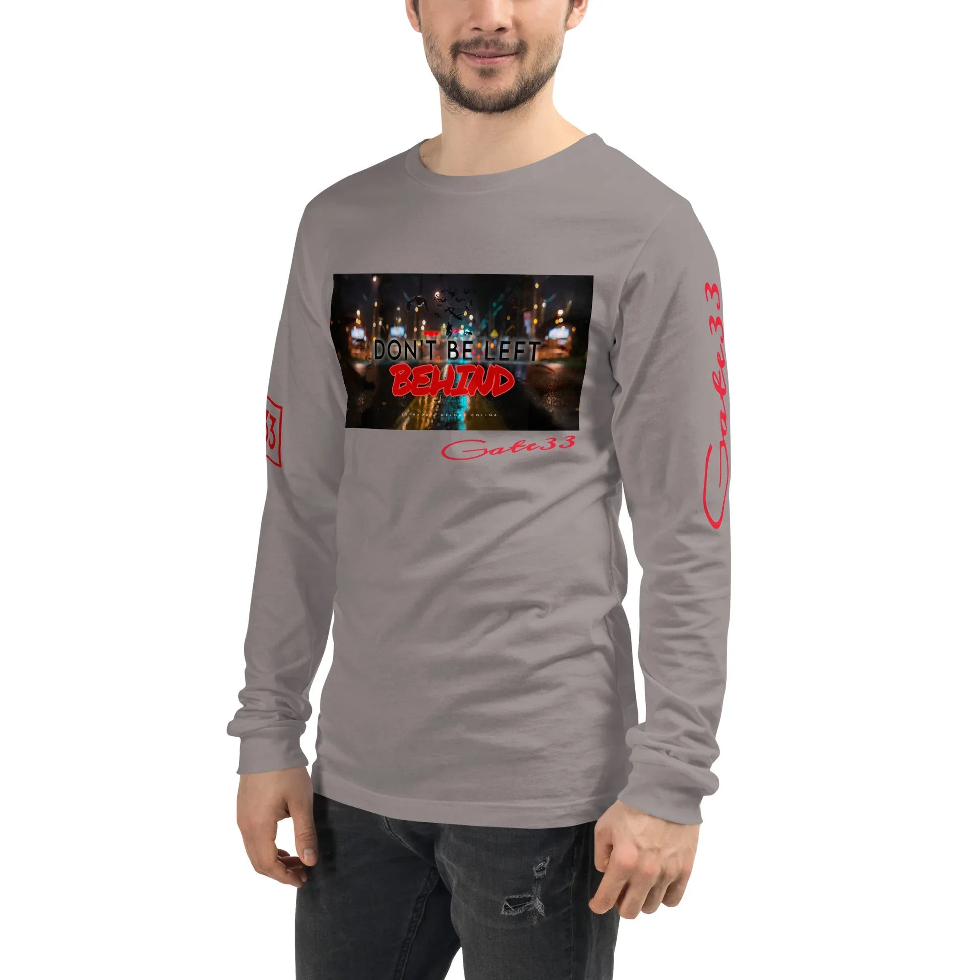 DON’T BE LEFT Unisex Long Sleeve Tee - Da G.A.T.E 33