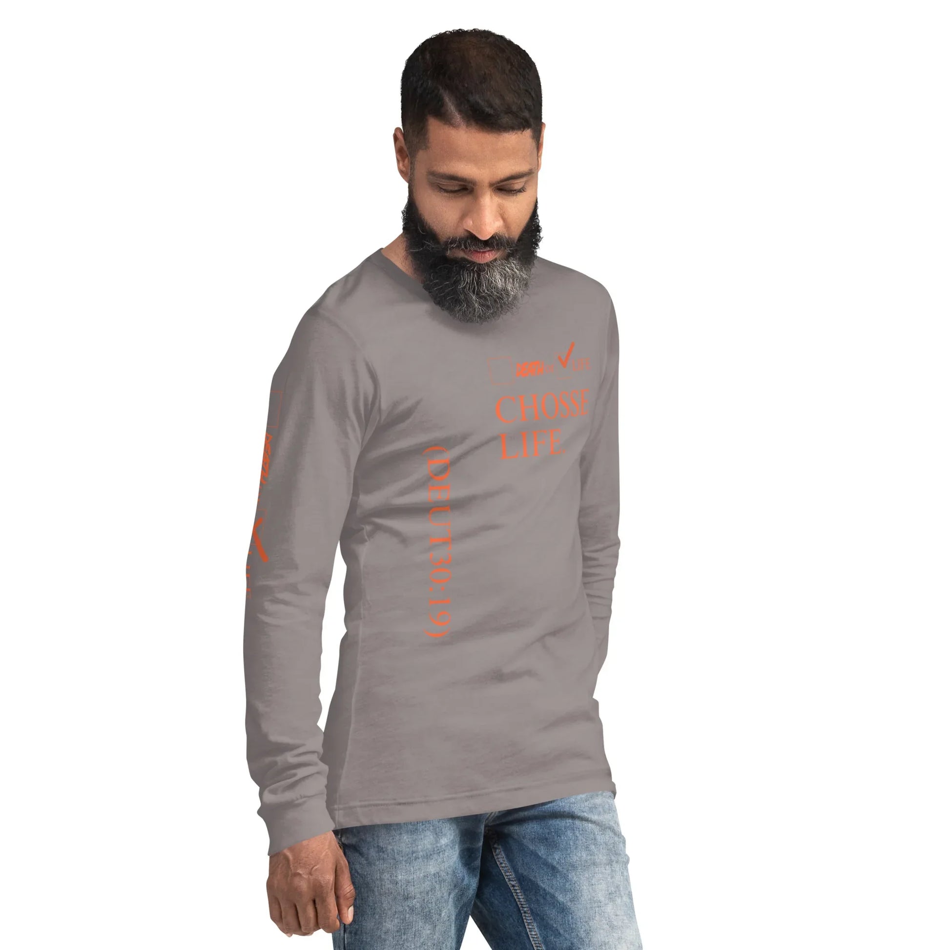CHOOSE LIFE Unisex Long Sleeve Tee - Da G.A.T.E 33