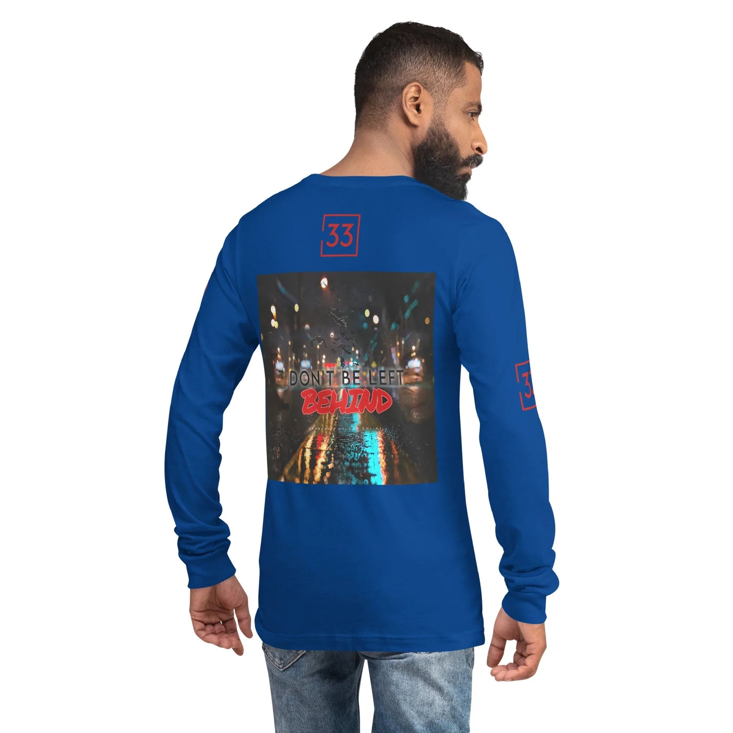 DON’T BE LEFT Unisex Long Sleeve Tee - Da G.A.T.E 33