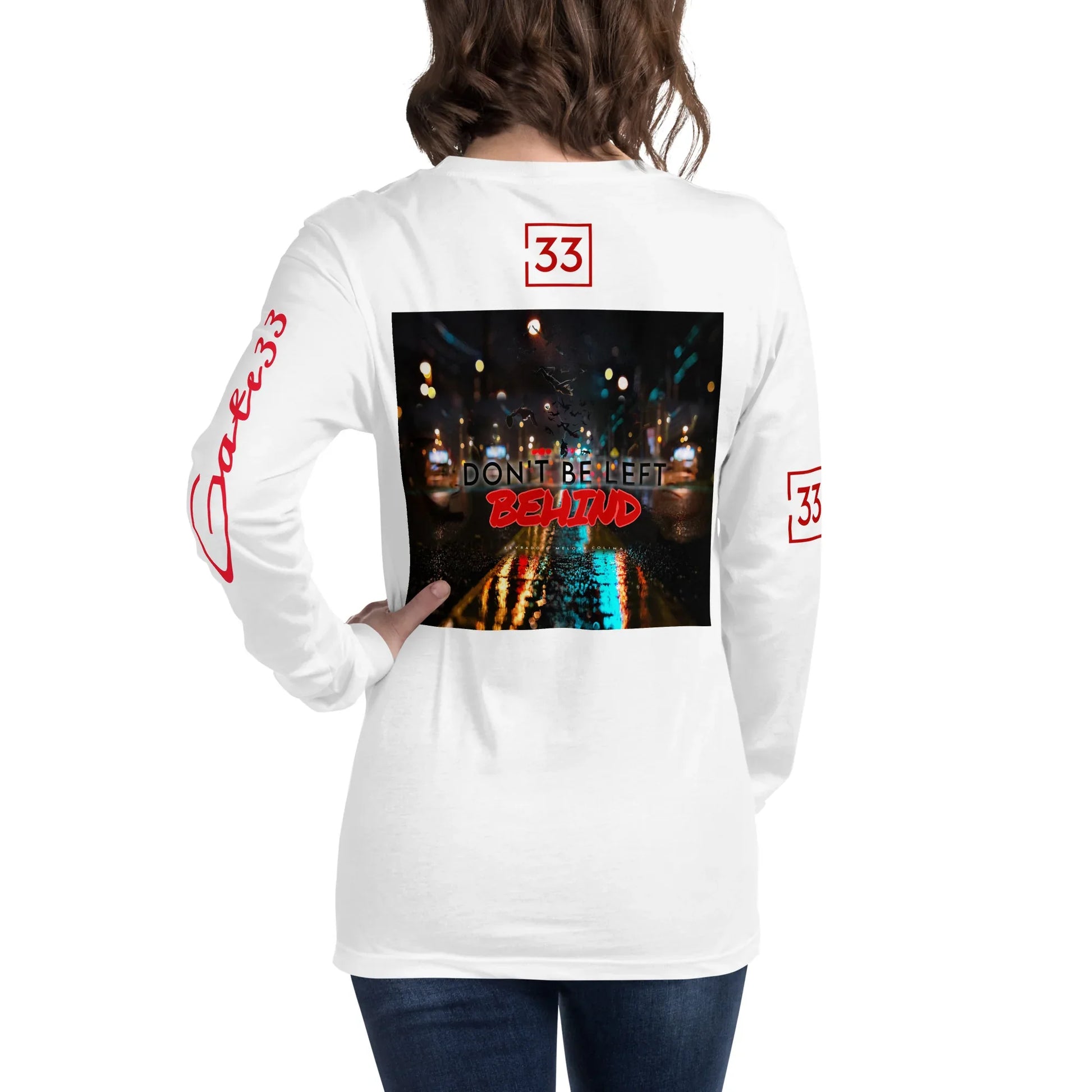 DON’T BE LEFT Unisex Long Sleeve Tee - Da G.A.T.E 33