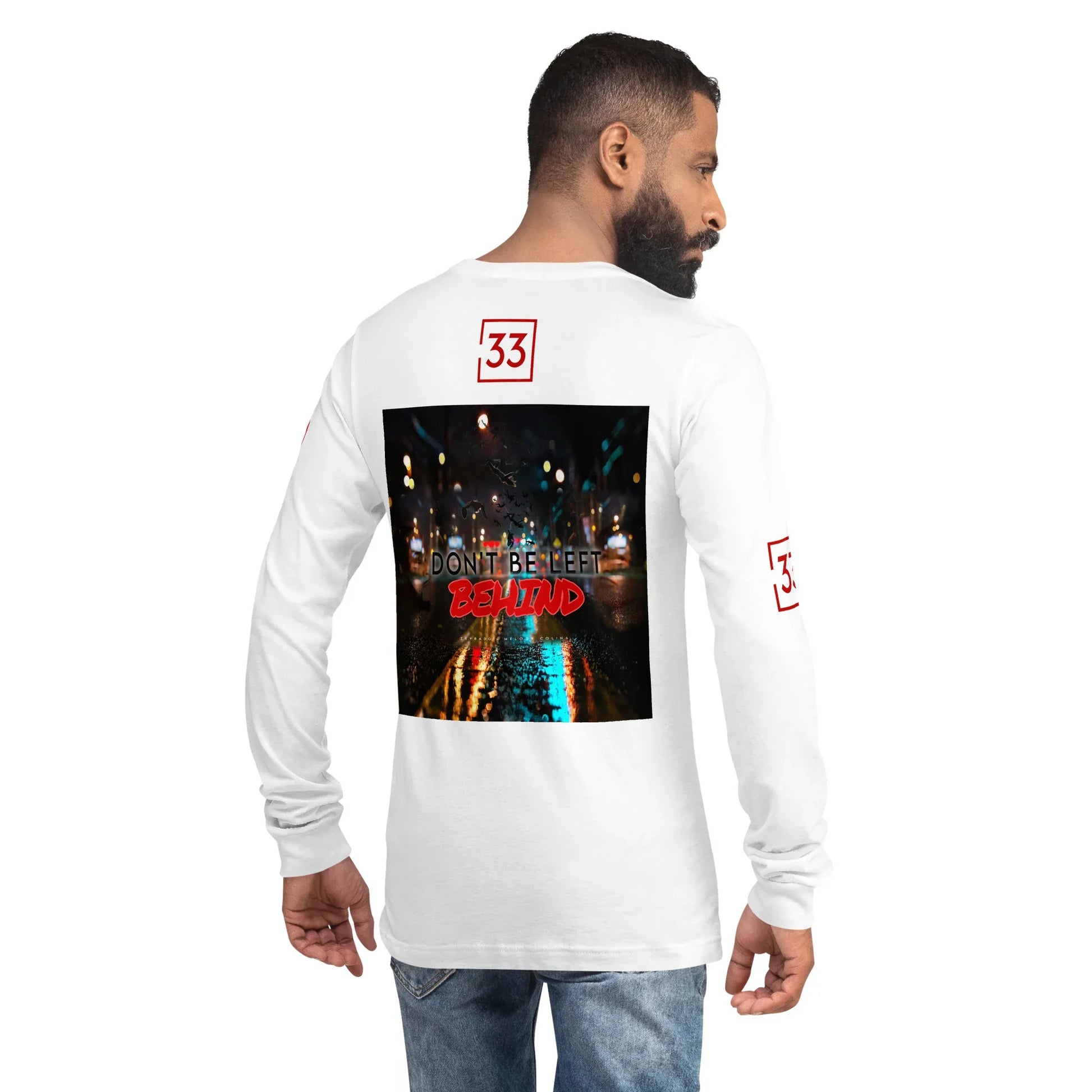 DON’T BE LEFT Unisex Long Sleeve Tee - Da G.A.T.E 33