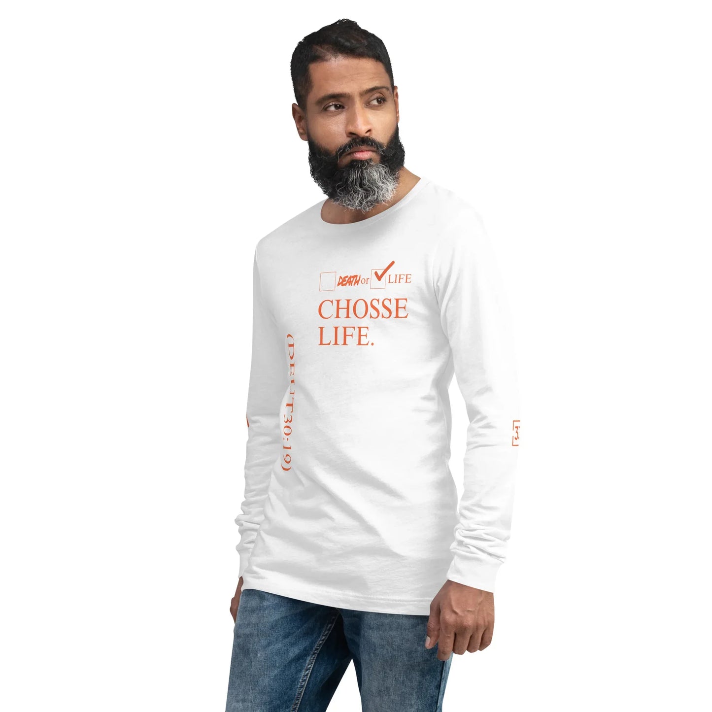 CHOOSE LIFE Unisex Long Sleeve Tee - Da G.A.T.E 33