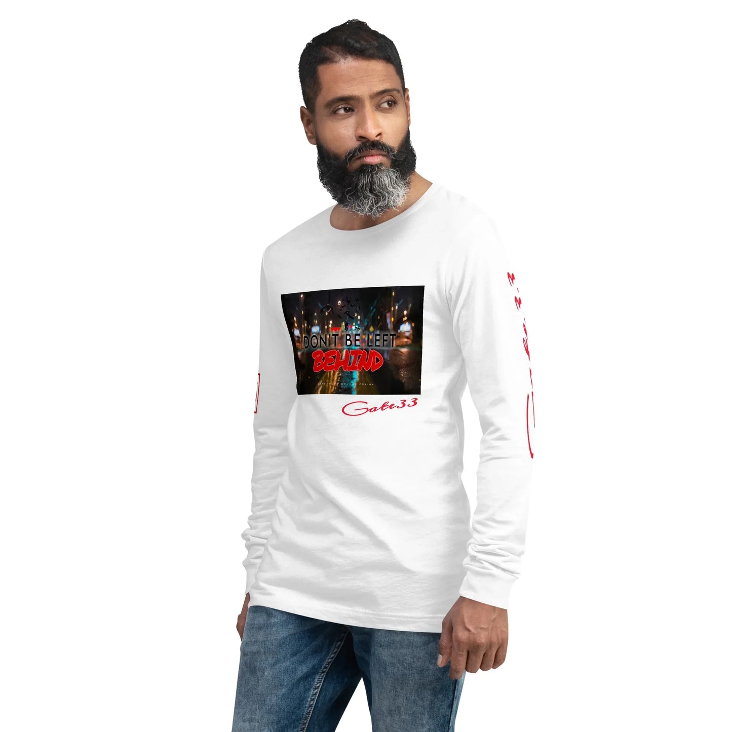 DON’T BE LEFT Unisex Long Sleeve Tee - Da G.A.T.E 33