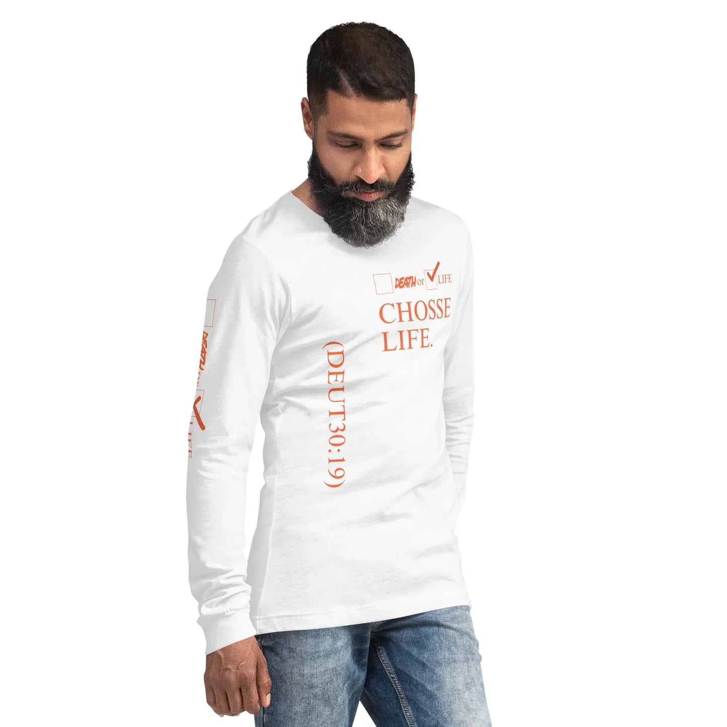 CHOOSE LIFE Unisex Long Sleeve Tee - Da G.A.T.E 33