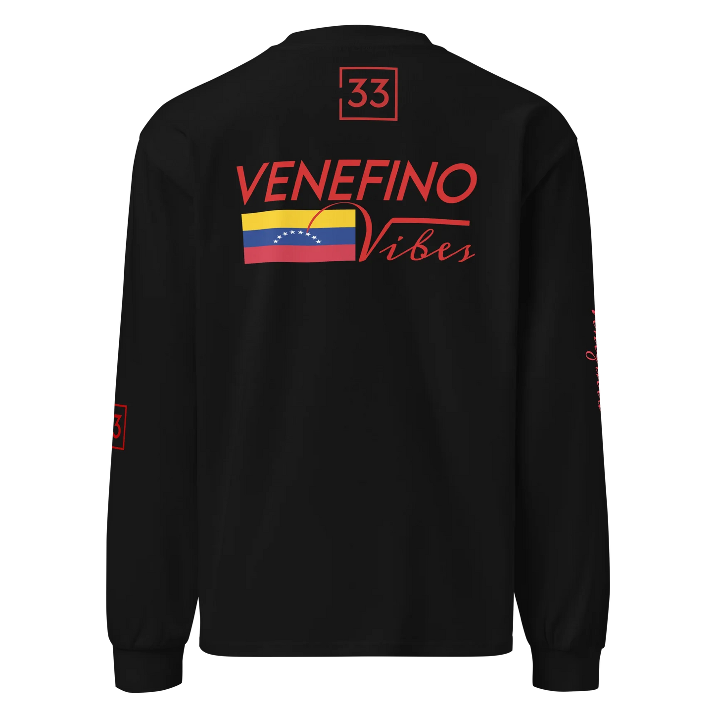 Pray for Venezuela Premium heavyweight long sleeve shirt - Da G.A.T.E 33