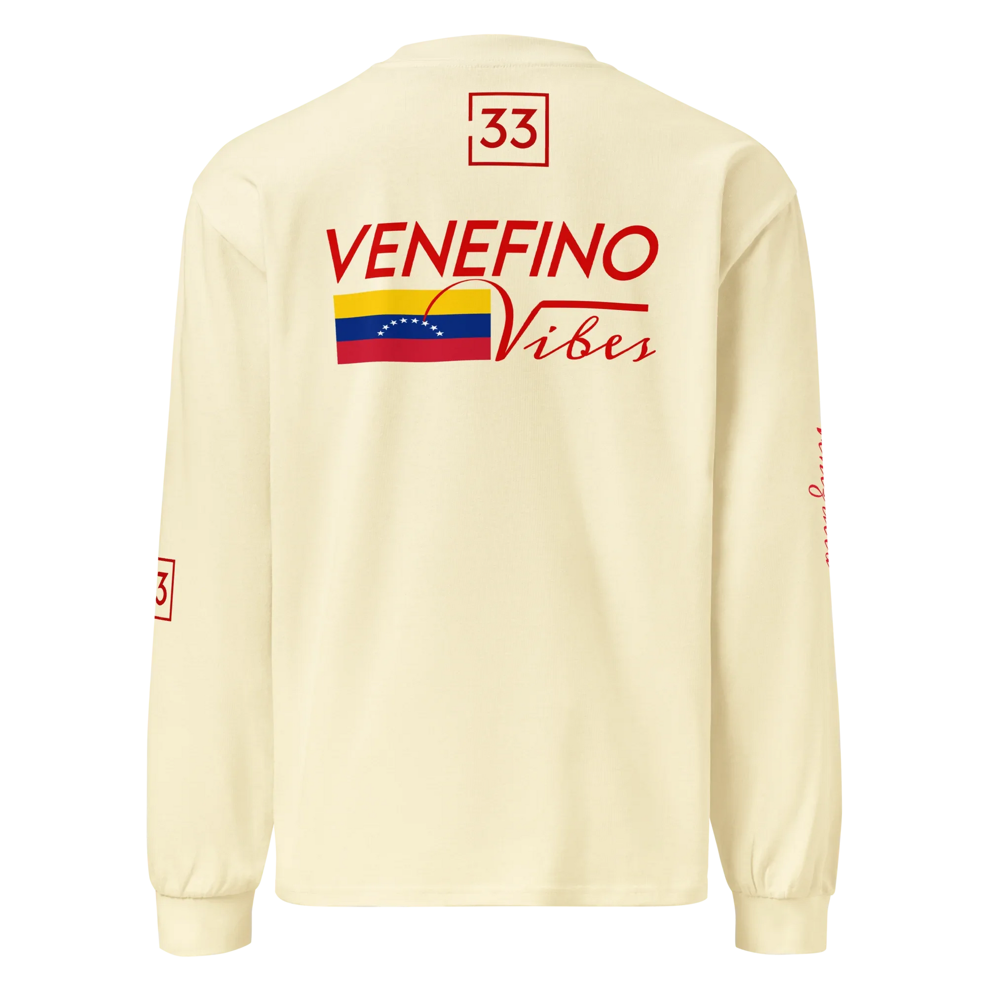 Pray for Venezuela Premium heavyweight long sleeve shirt - Da G.A.T.E 33