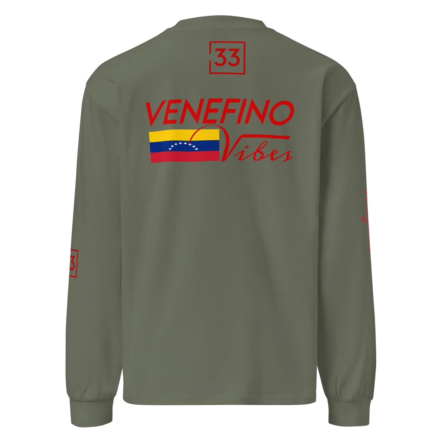 Pray for Venezuela Premium heavyweight long sleeve shirt - Da G.A.T.E 33