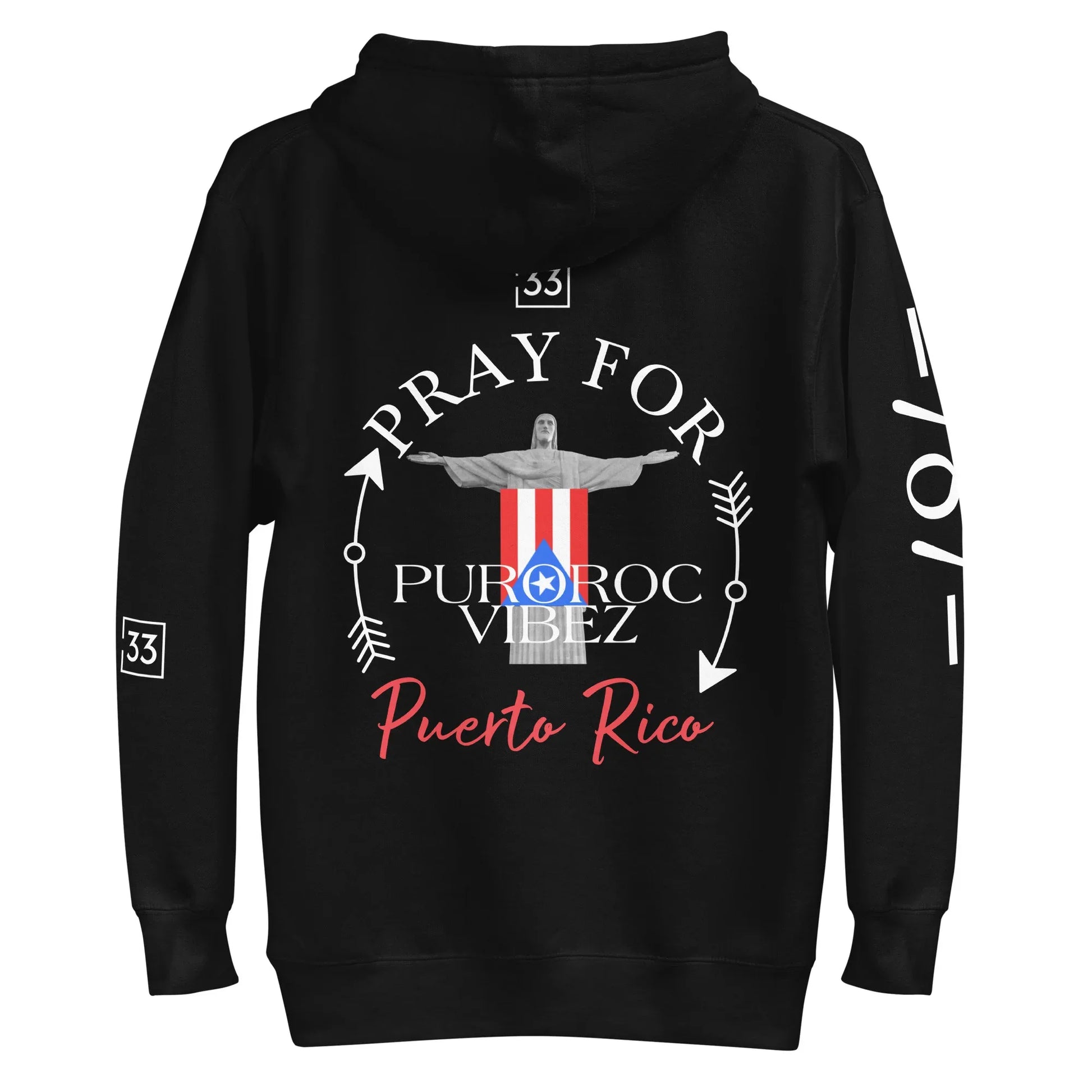 PRAY FOR PR Unisex Hoodie - Da G.A.T.E 33