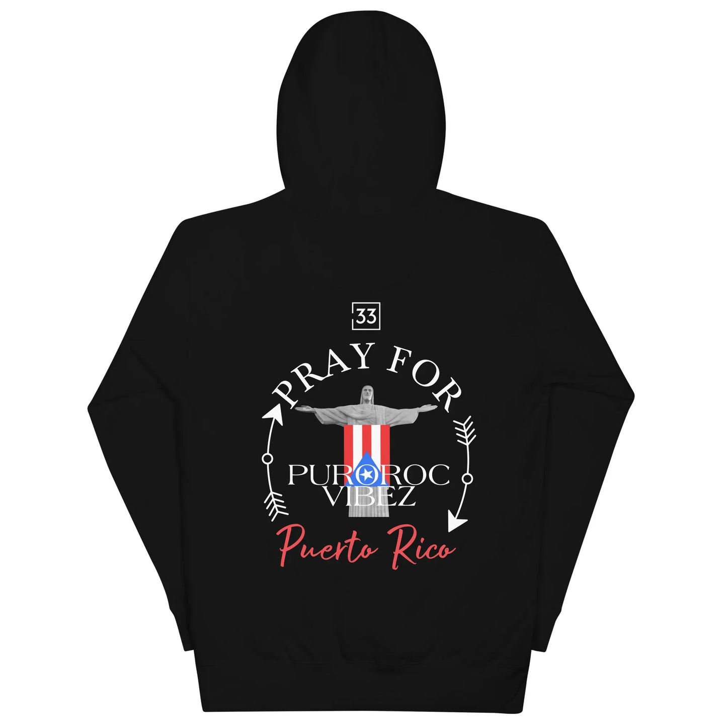 PRAY FOR PR Unisex Hoodie - Da G.A.T.E 33