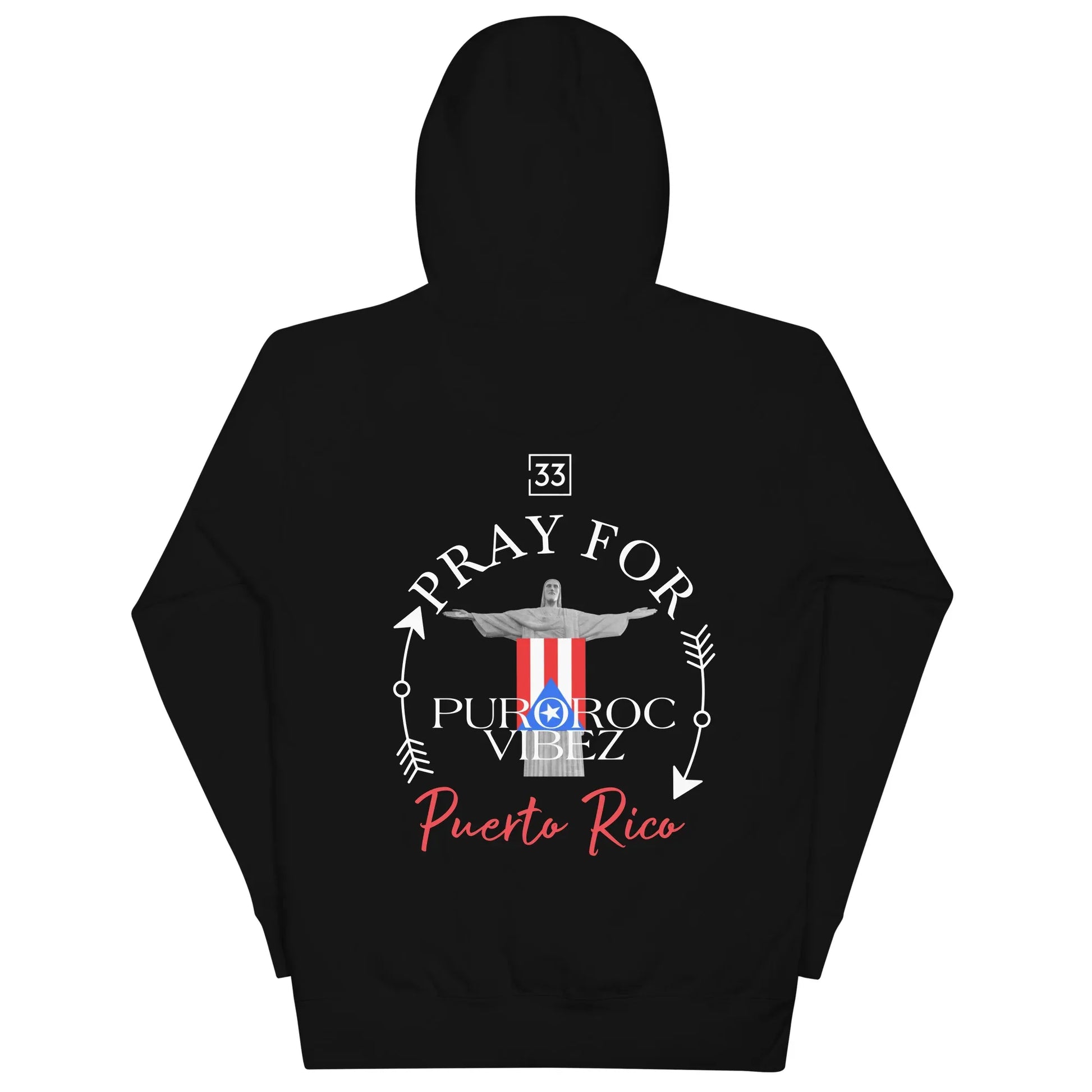 PRAY FOR PR Unisex Hoodie - Da G.A.T.E 33