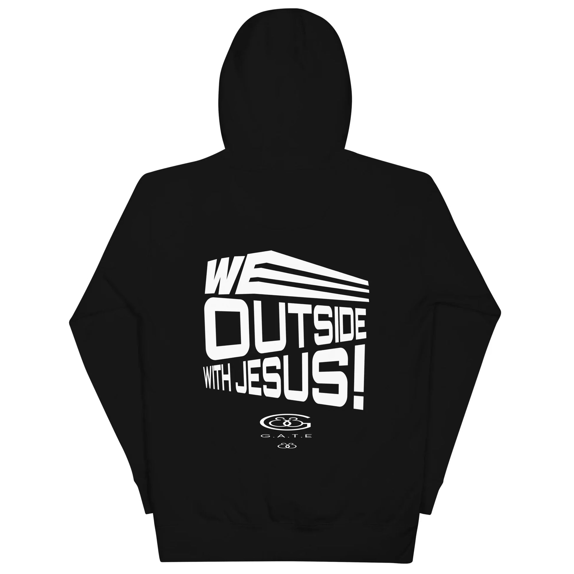 WE OUTSIDE -W- JESUS Unisex Hoodie - Da G.A.T.E 33