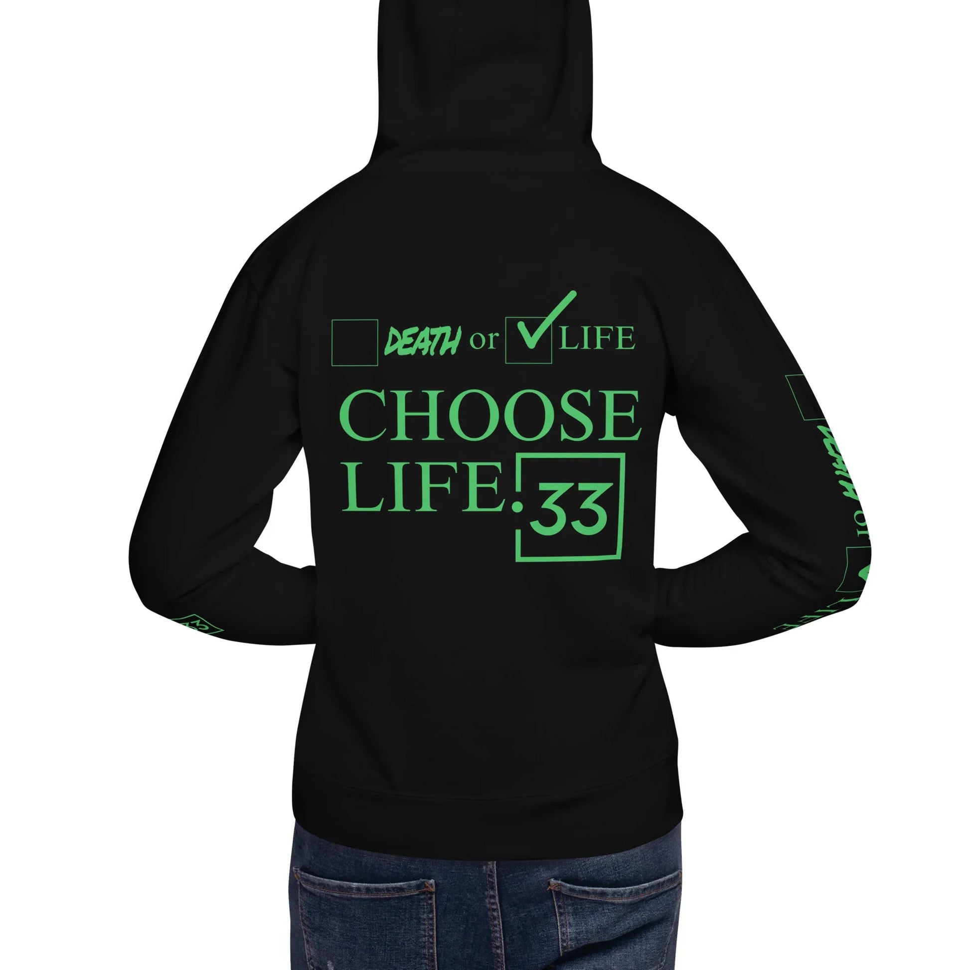 CHOSSE LIFE Unisex Hoodie - Da G.A.T.E 33