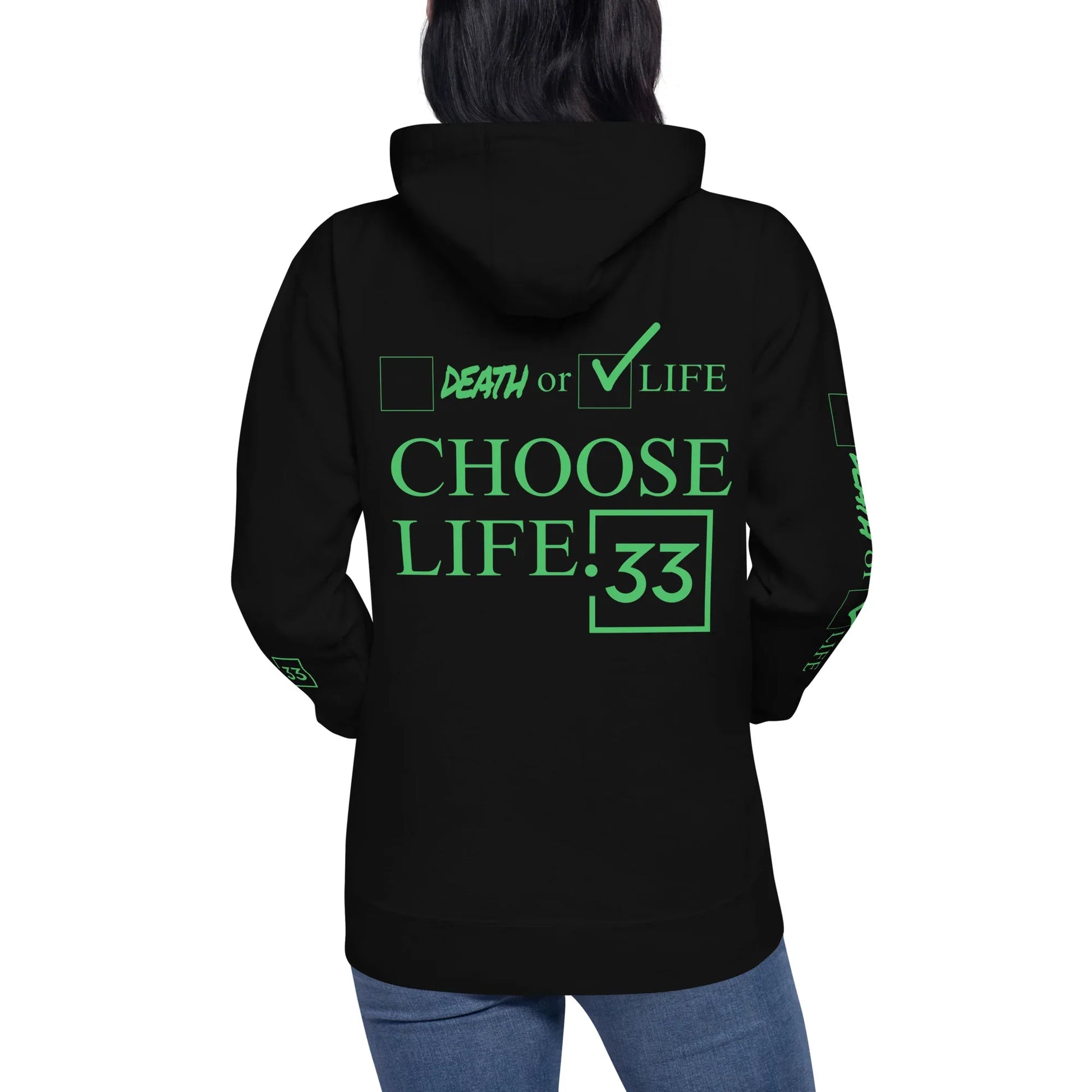 CHOSSE LIFE Unisex Hoodie - Da G.A.T.E 33