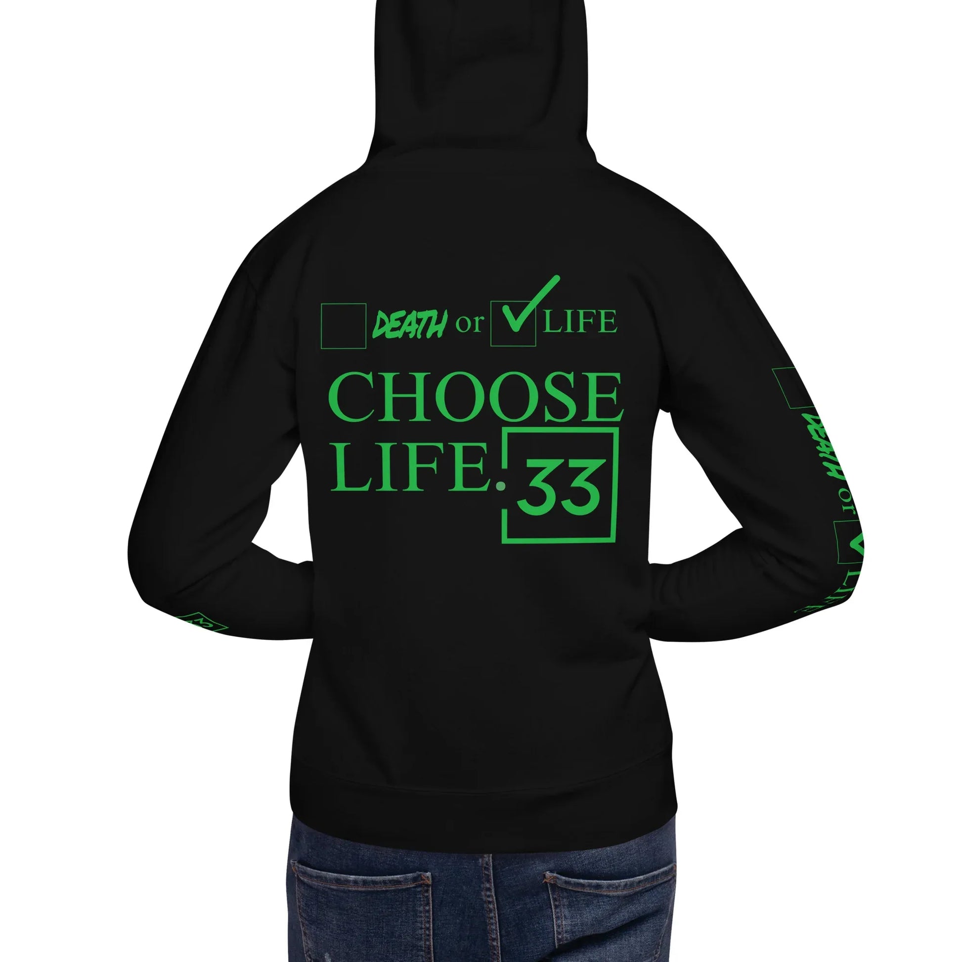 CHOOSE LIFE Unisex Hoodie - Da G.A.T.E 33