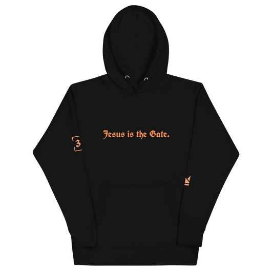 Jesus is the Gate. Unisex Hoodie - Da G.A.T.E 33