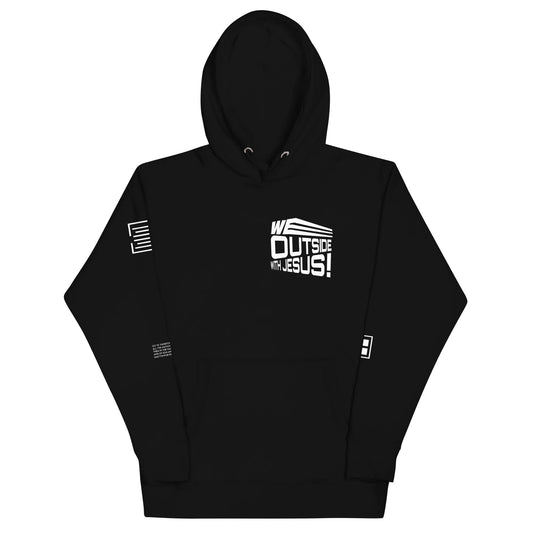 WE OUTSIDE -W- JESUS Unisex Hoodie - Da G.A.T.E 33