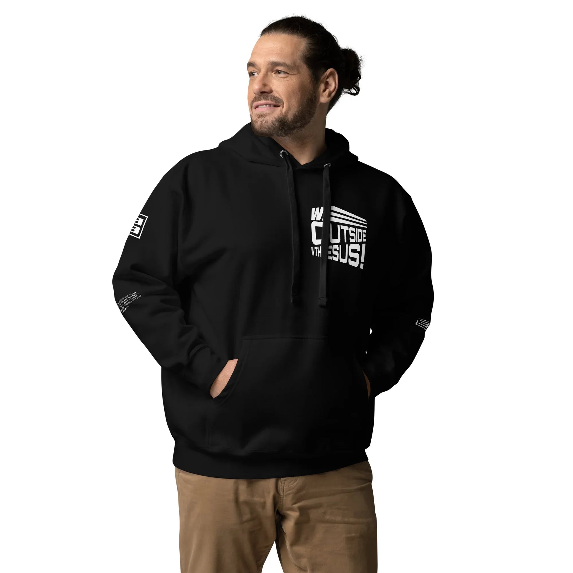 WE OUTSIDE -W- JESUS Unisex Hoodie - Da G.A.T.E 33