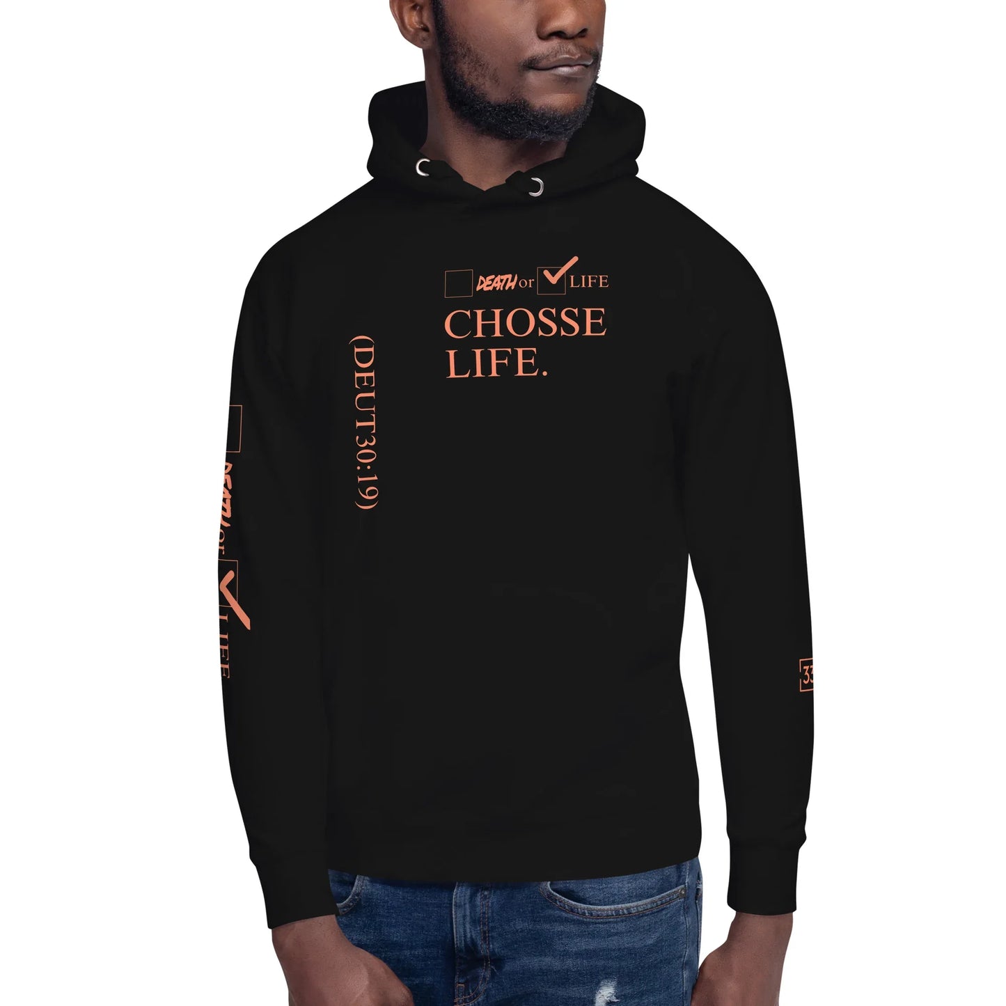 CHOOSE LIFE Unisex Hoodie - Da G.A.T.E 33